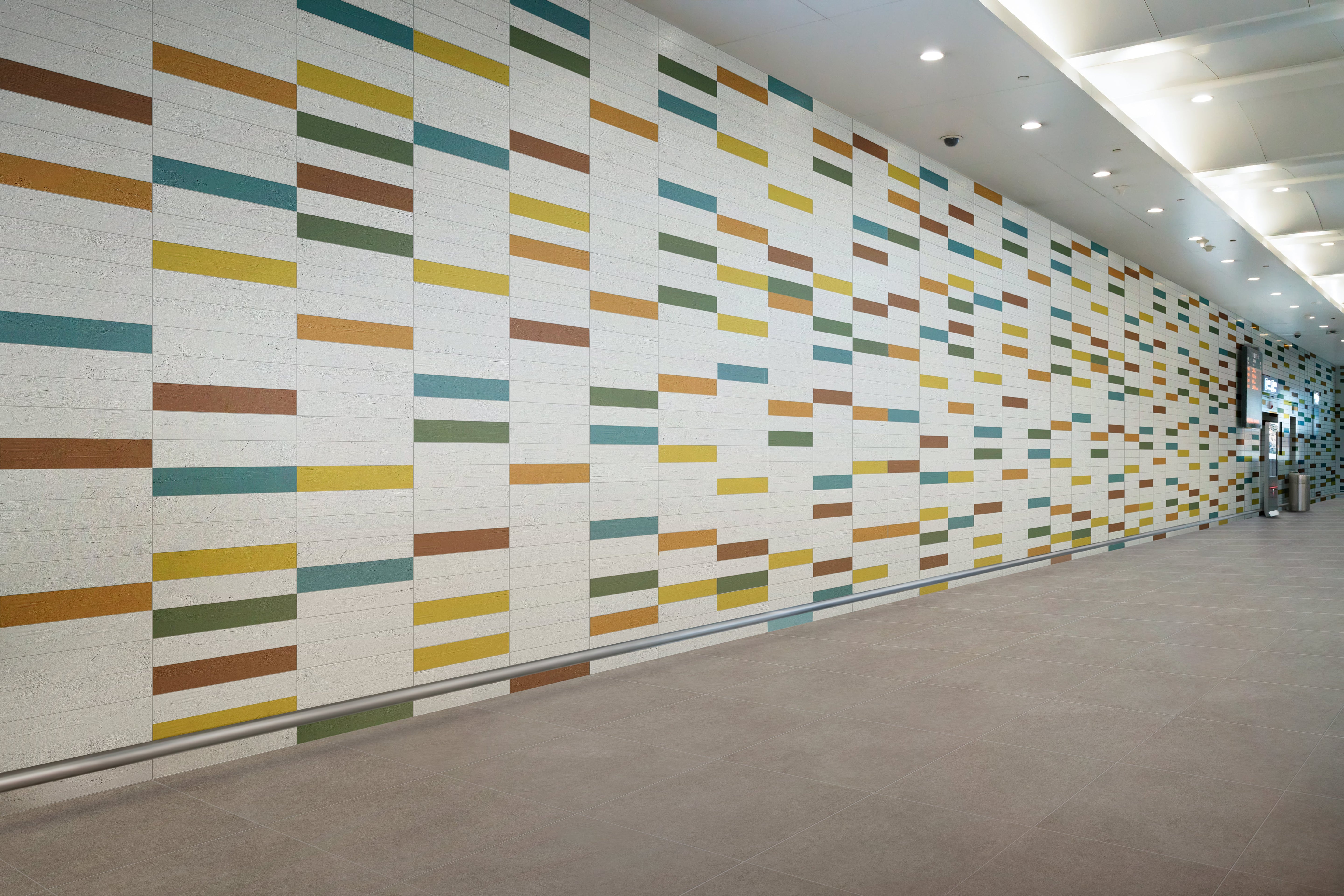 Plaster 2.0 6x24 Matte Porcelain Tile in Venetian Clover