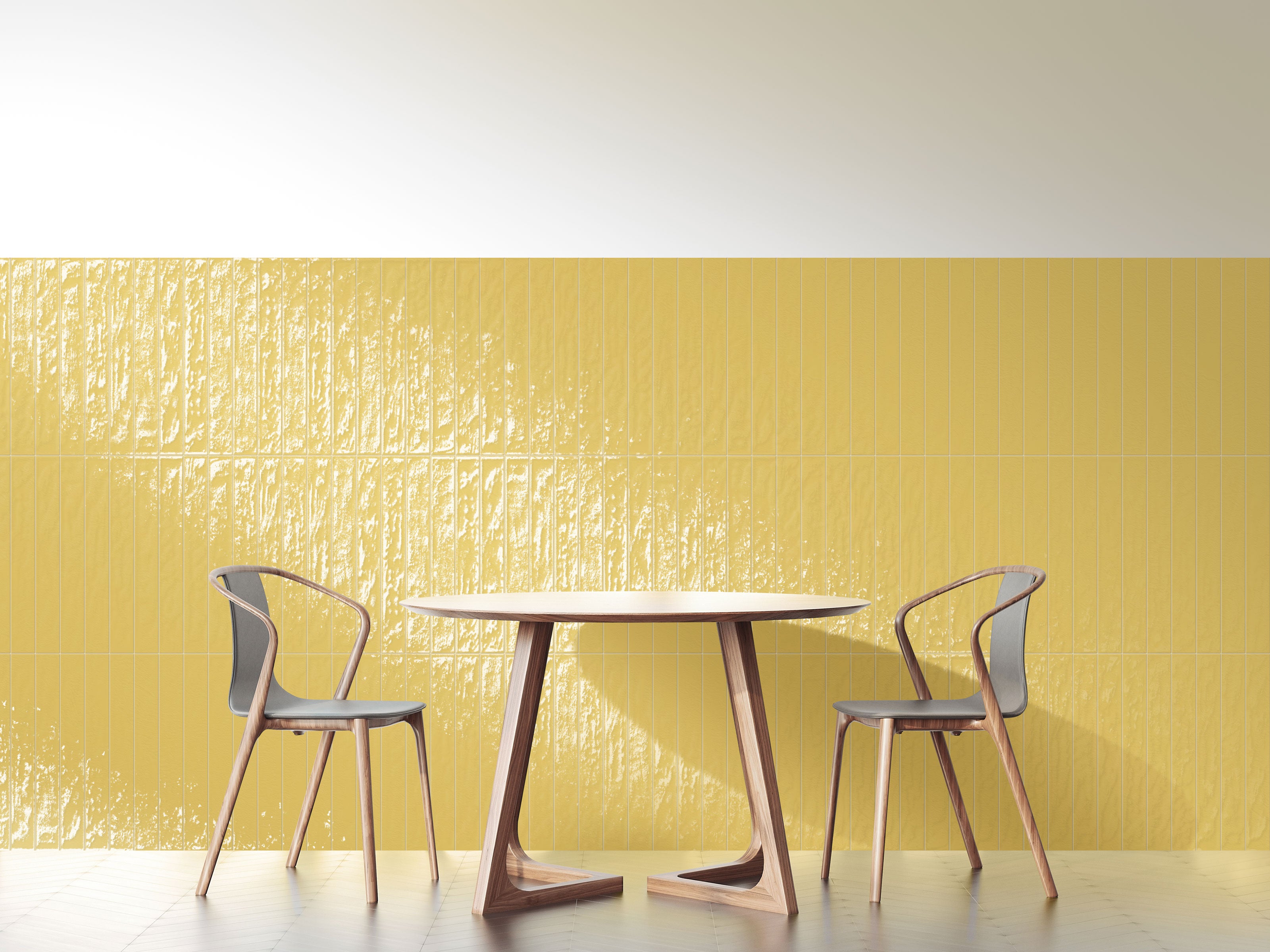 Playful 3x24 Glossy Porcelain Tile in Gold – MILE®stone