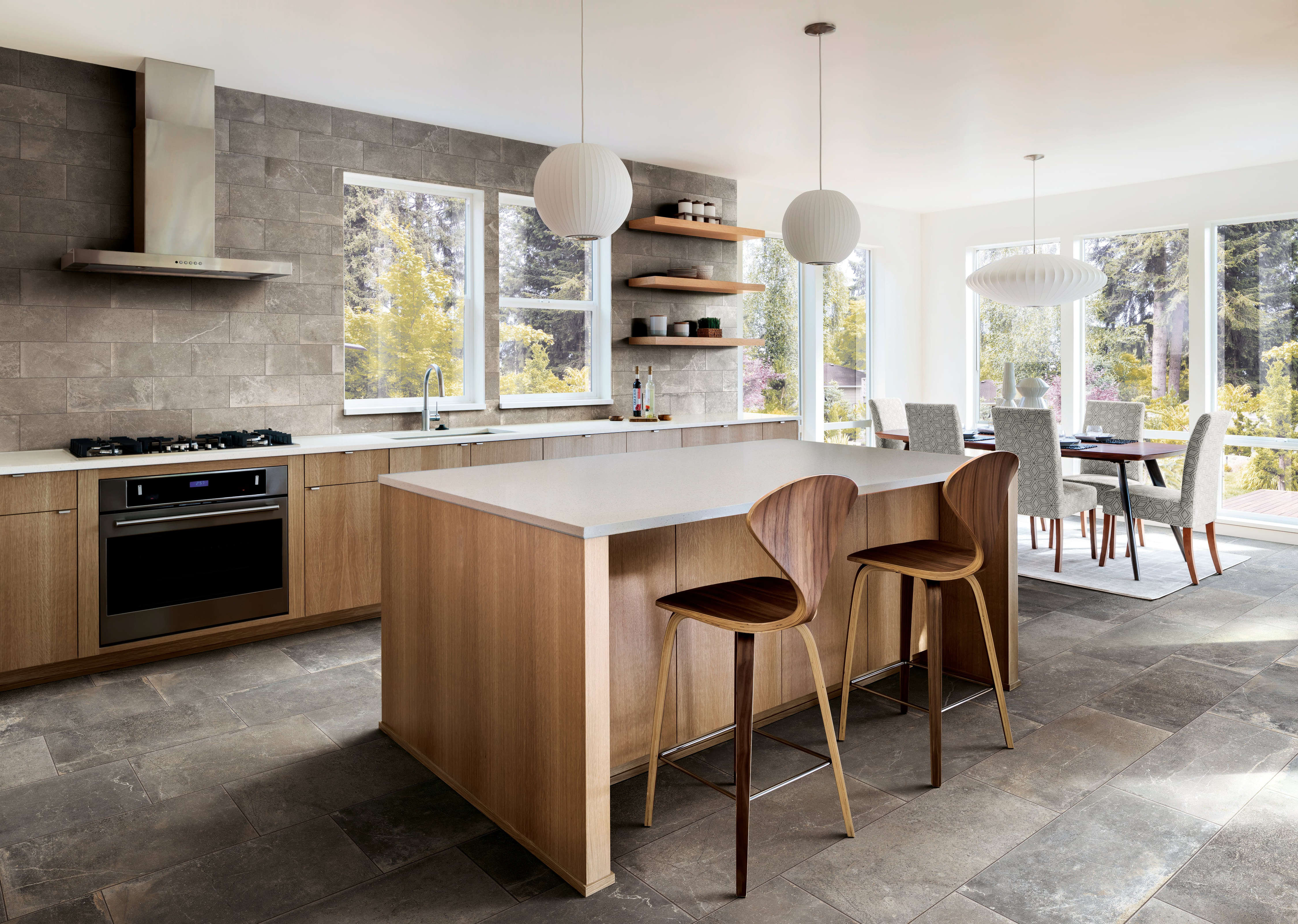 Rustic Stone 12x24 Matte Porcelain Tile in Charcoal – MILE®stone