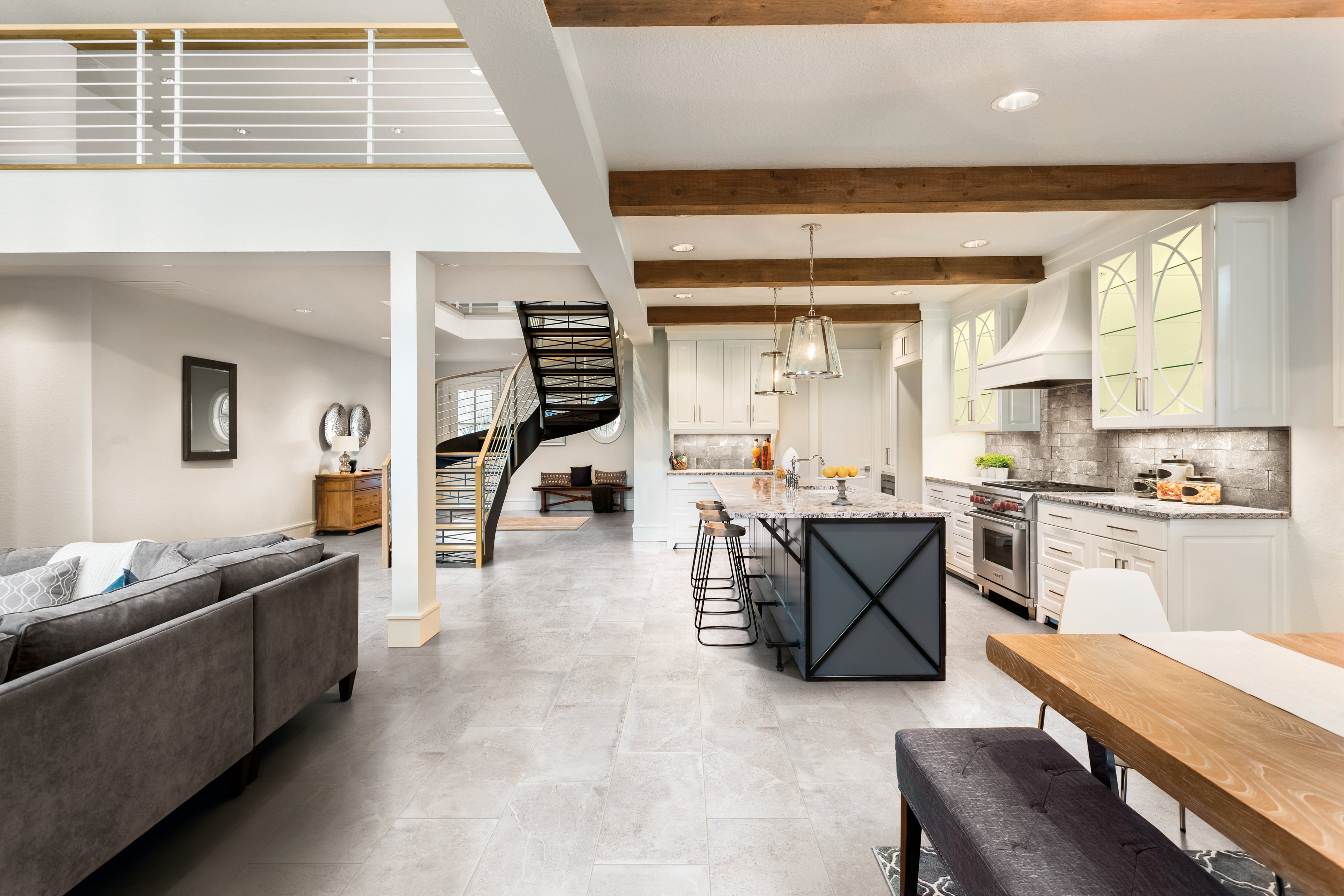 Rustic Stone 12x24 Matte Porcelain Tile in White – MILE®stone