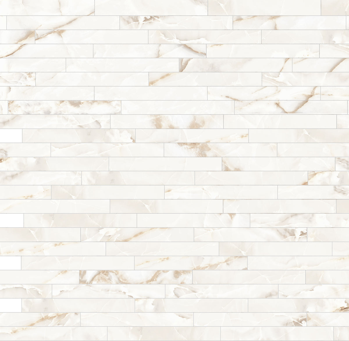 Listello Pattern Shapes 3x23 Matte Porcelain Listello Tile in Ivory – MILE®stone