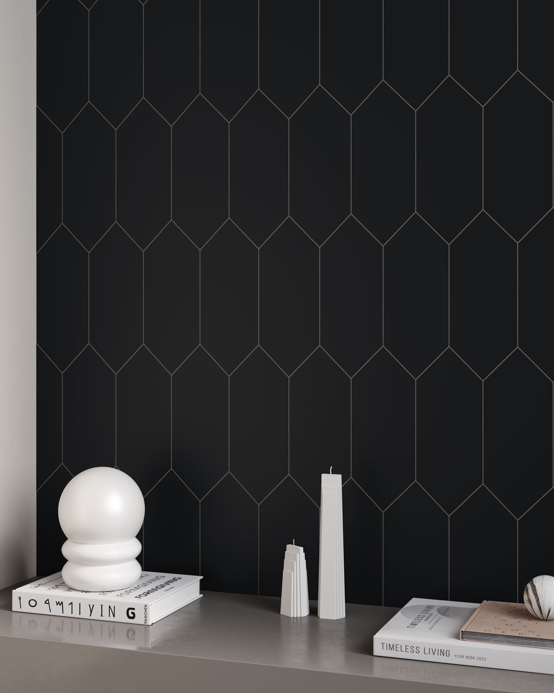Shapes 4x12 Matte Porcelain Picket Tile in Soho