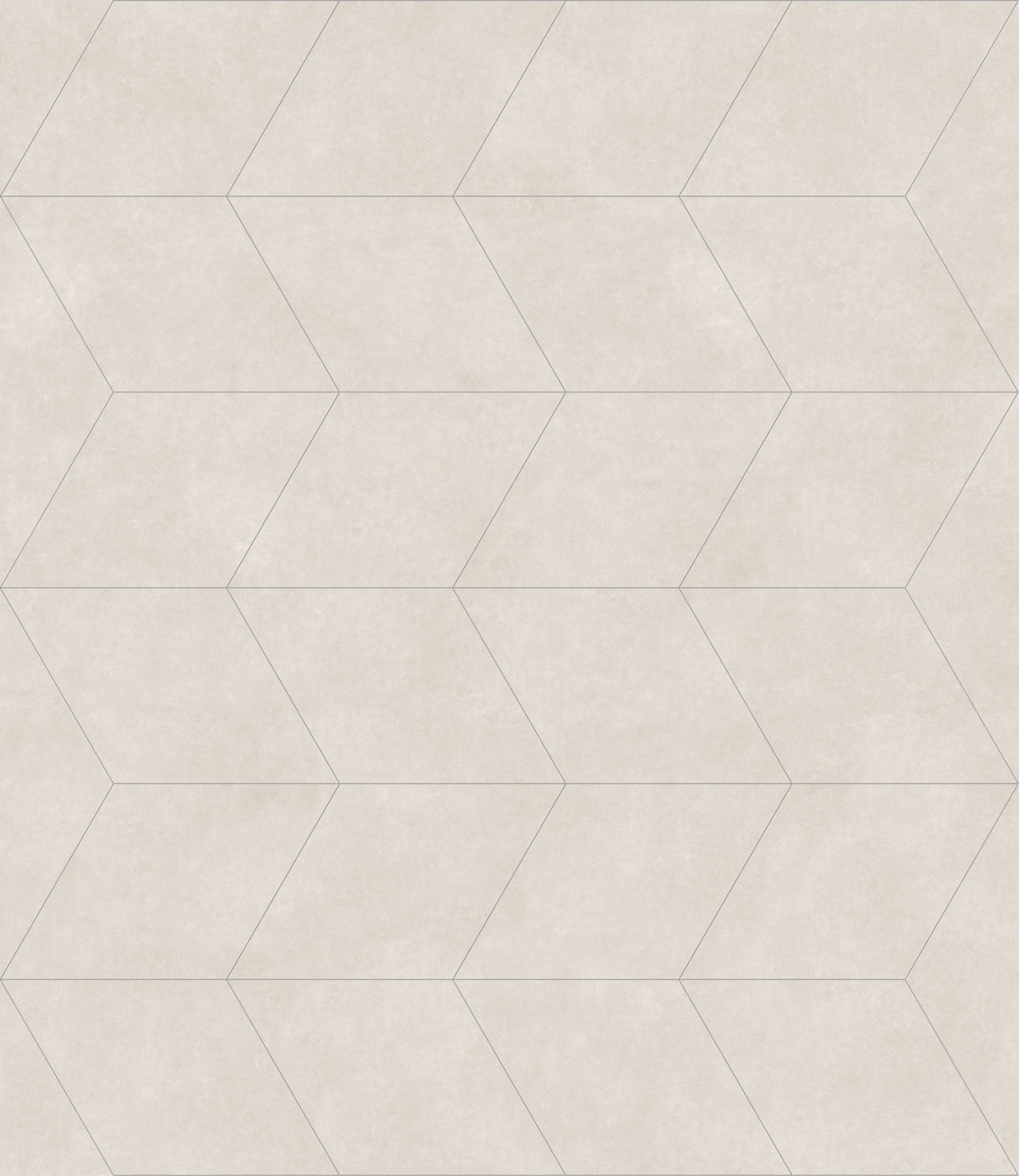Shapes 15.5x18 Matte Porcelain Rhombus Tile in Ivory