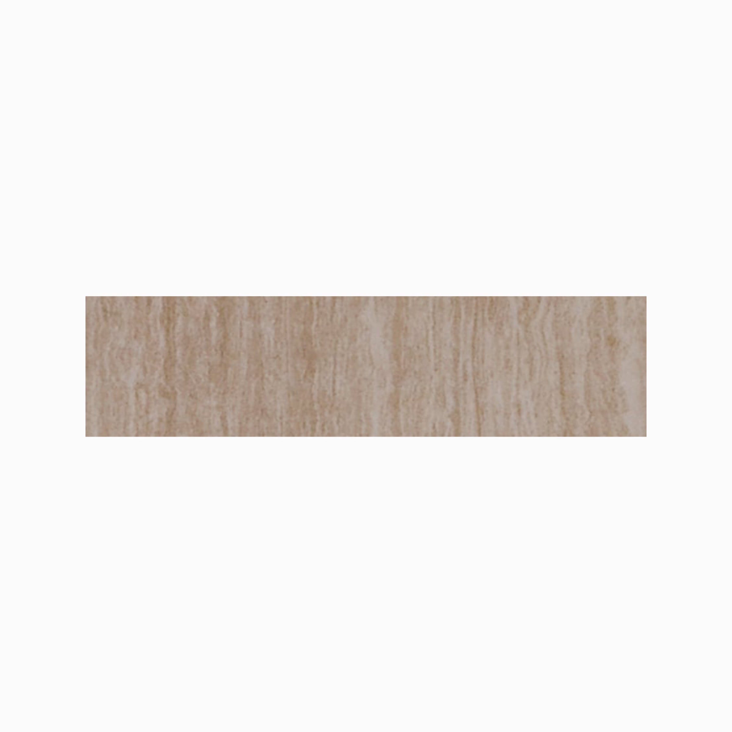 Stratos 3x12 Matte Porcelain Bullnose Tile in Corda
