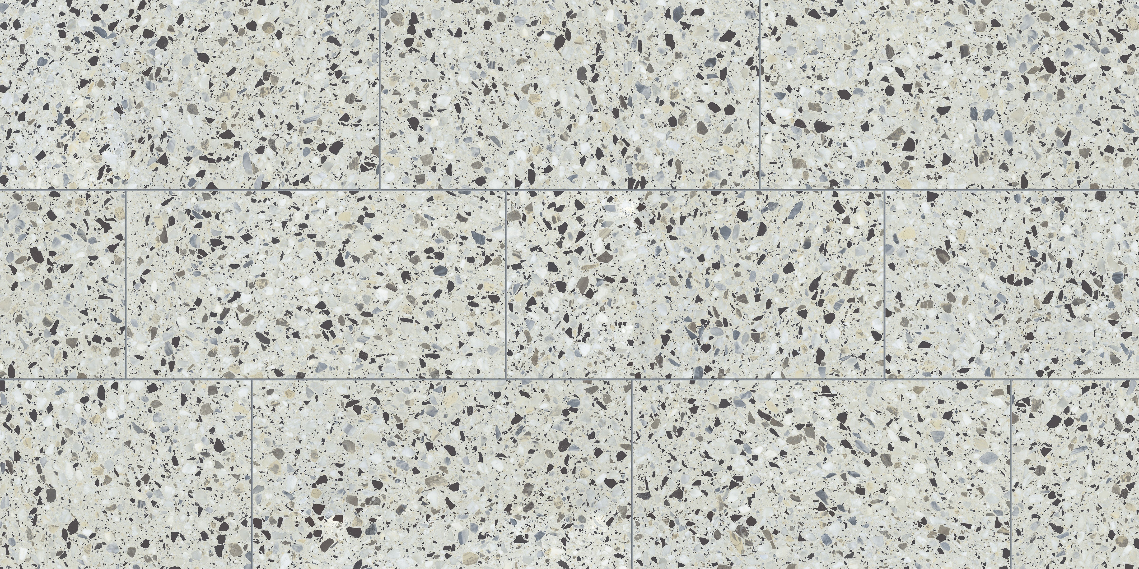 Terrazzo Allure™ 12x24 Matte Porcelain Tile in Azure