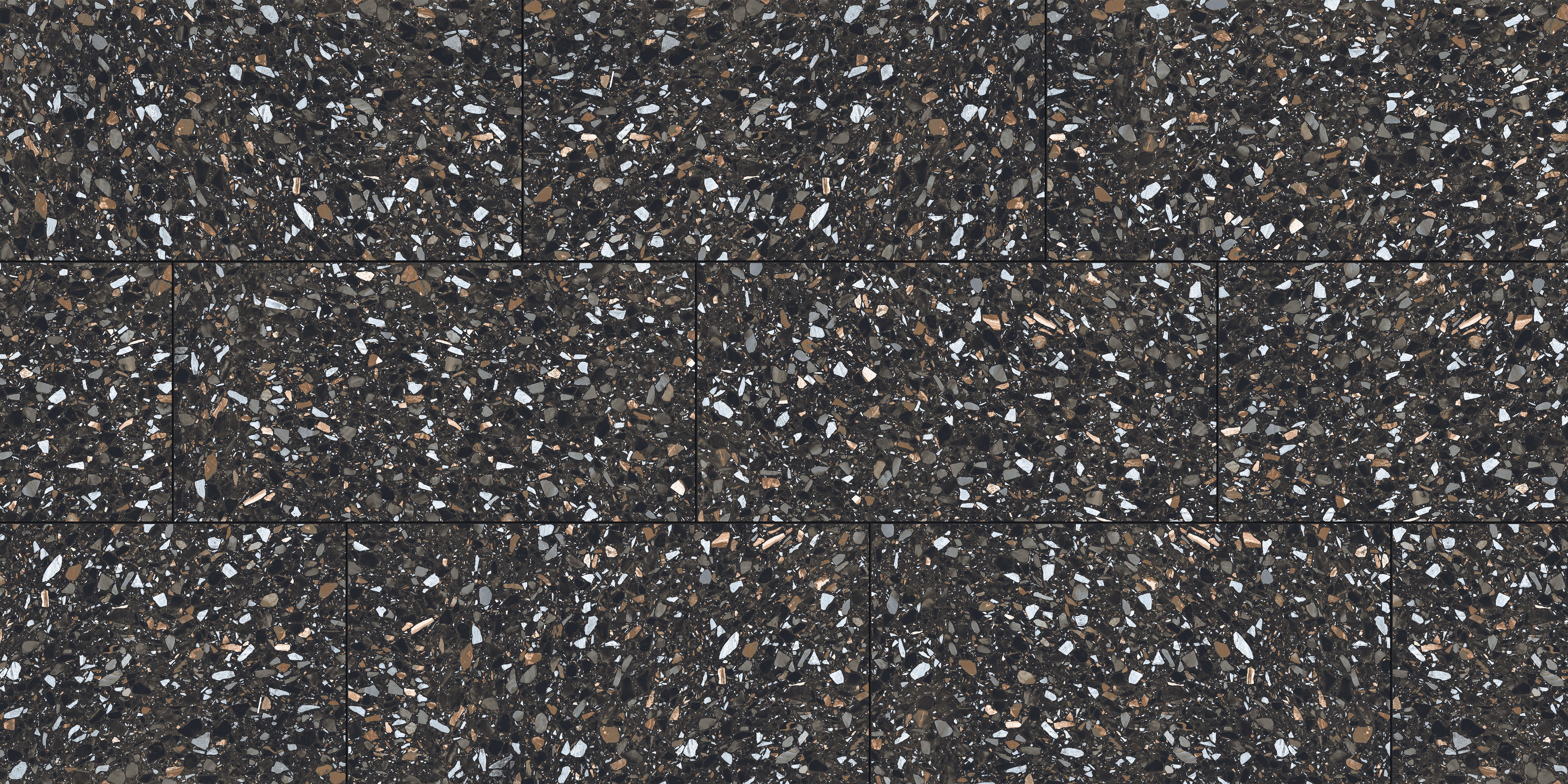 Terrazzo Allure™ 12x24 Matte Porcelain Tile in Constellation