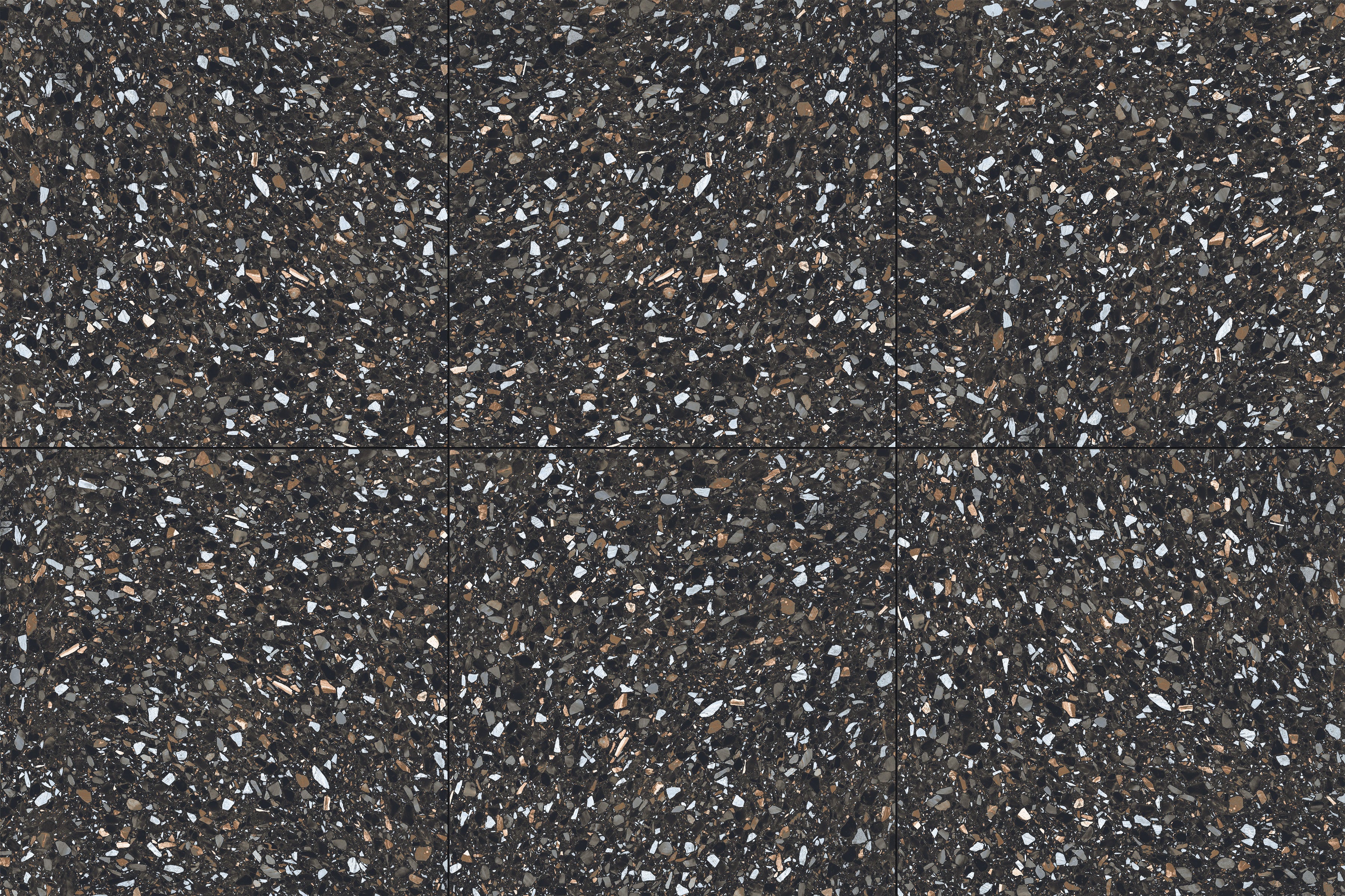 Terrazzo Allure™ 24x24 Matte Porcelain Tile in Constellation