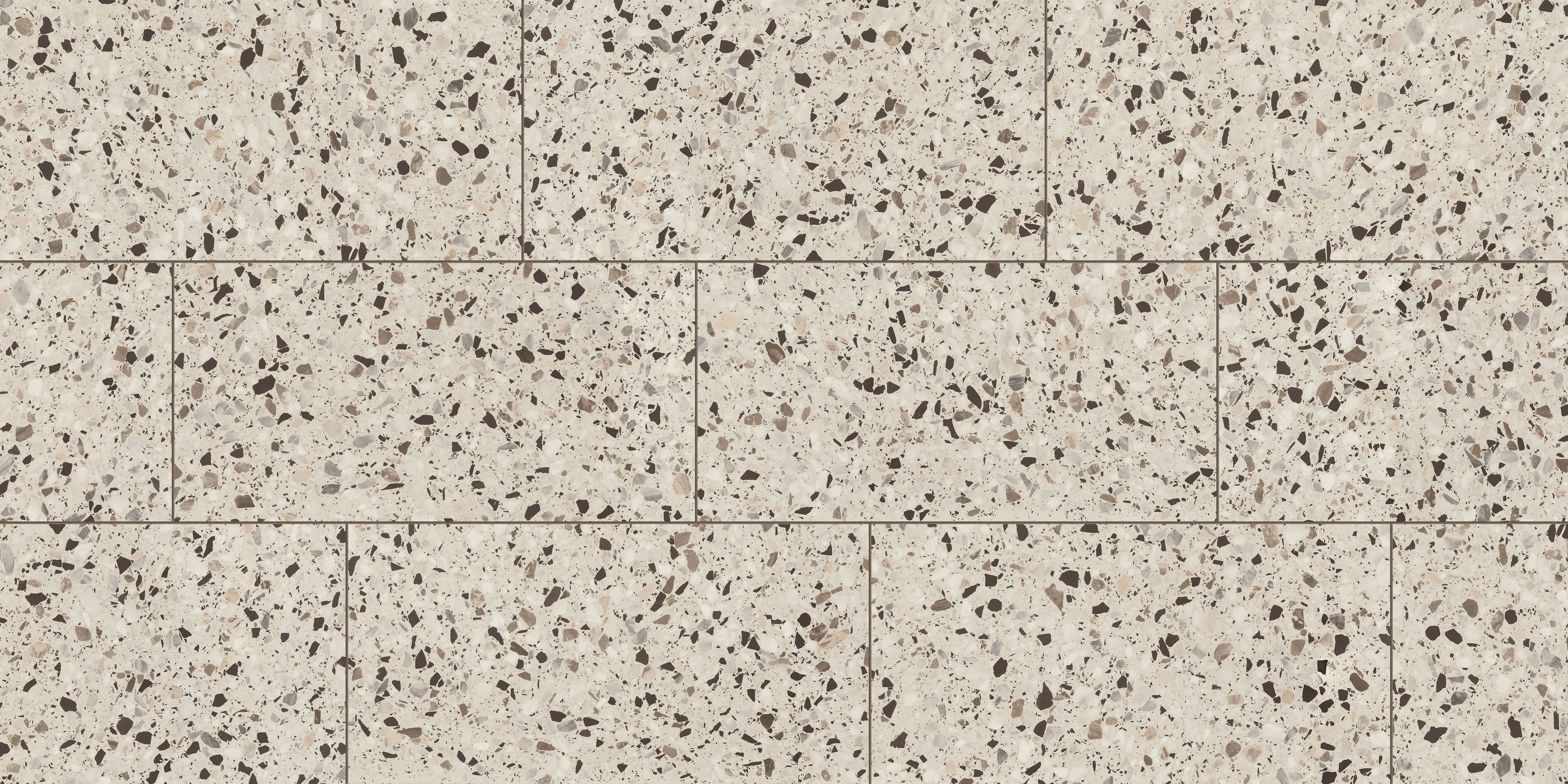 Terrazzo Allure™ 12x24 Matte Porcelain Tile in Dune