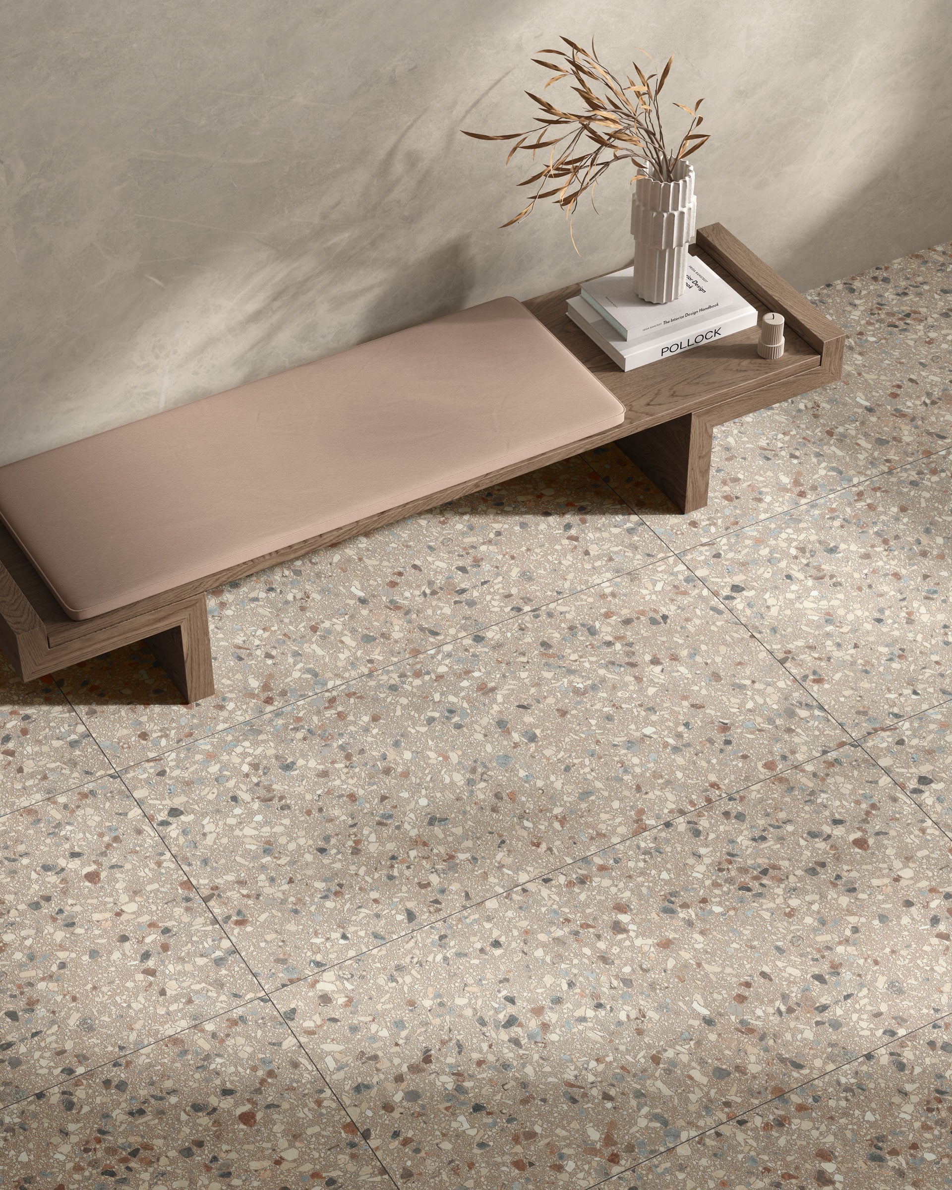 Terrazzo Allure™ 24x48 Matte Porcelain Tile in Tortoise