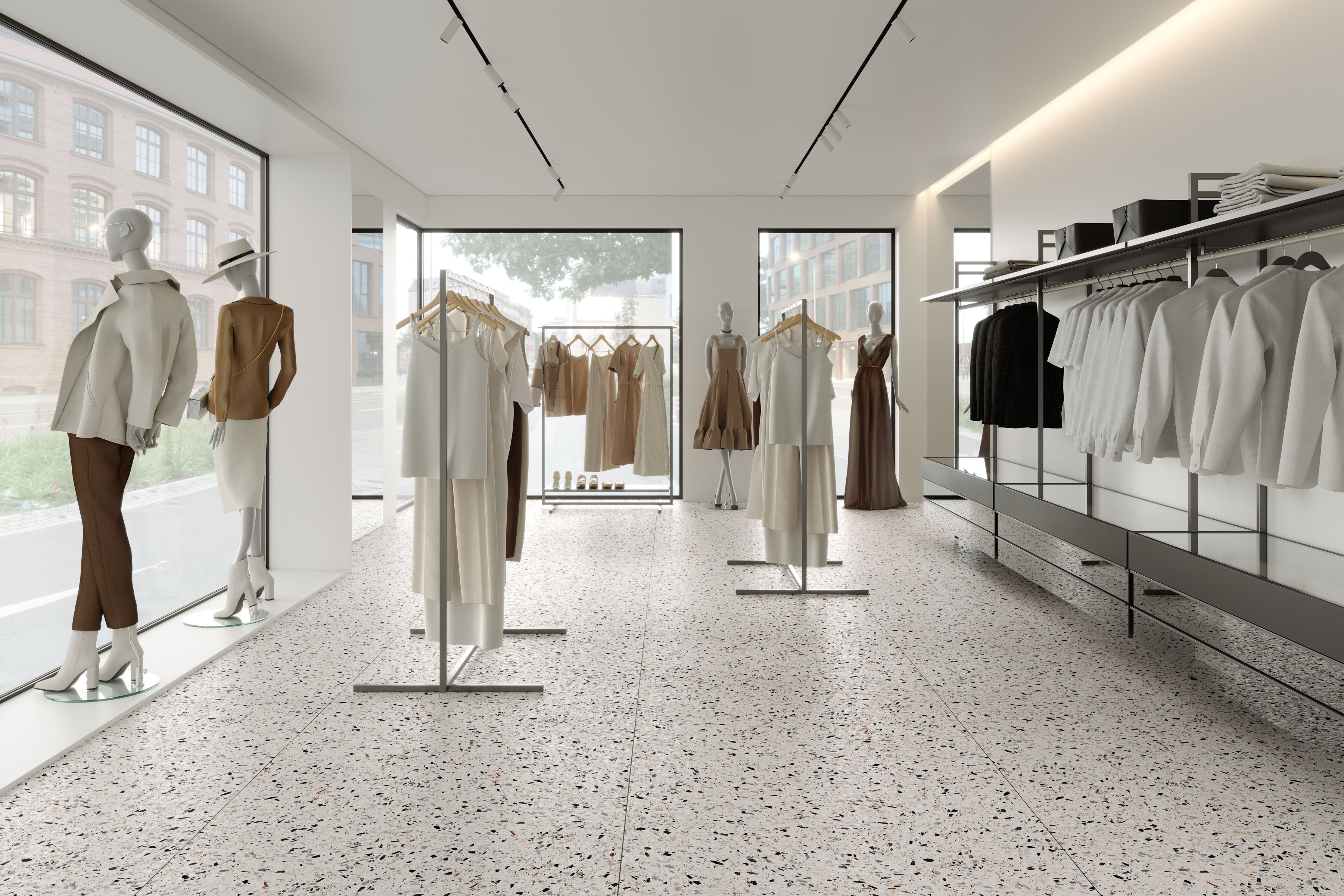 Terrazzo Allure™ 48x48 Matte Porcelain Tile in Venice