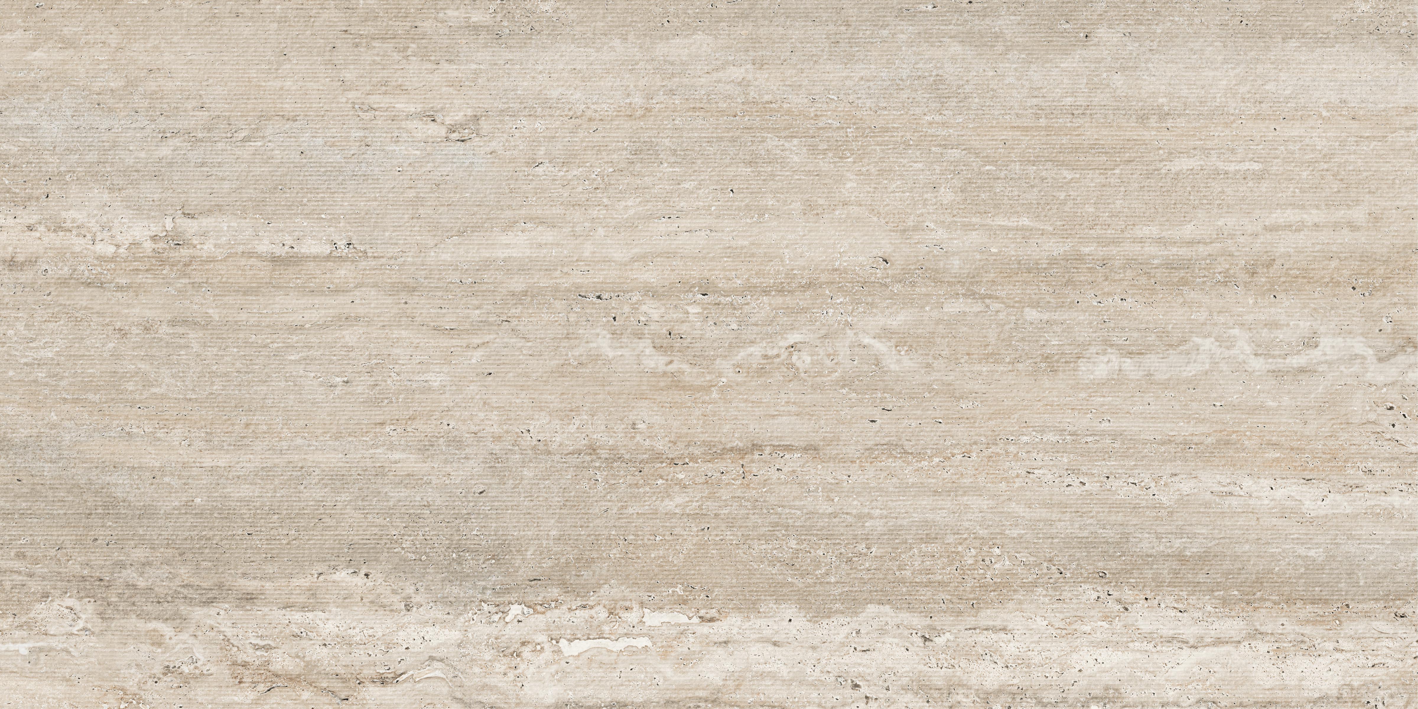 Travertine 24x48 Chiseled Porcelain Tile in Navona