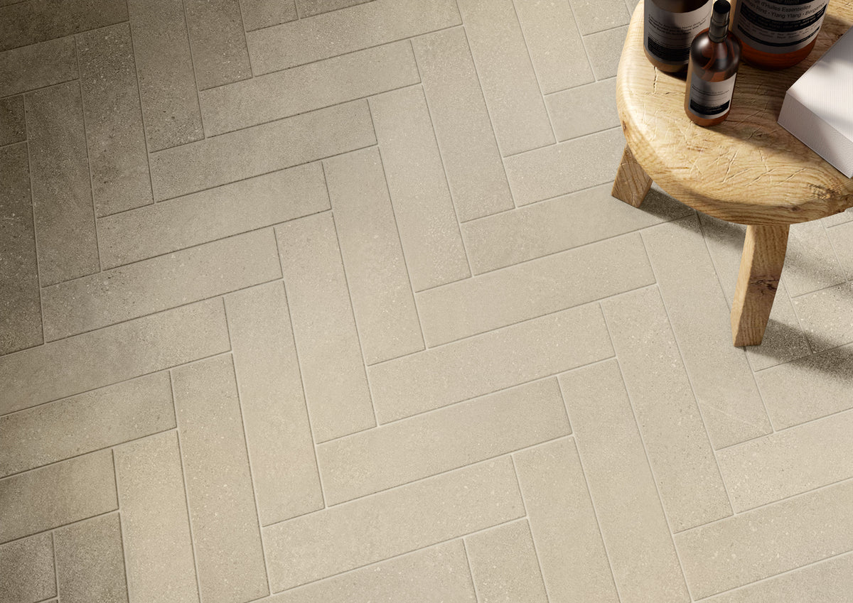 Tycoon 3x12 Matte Porcelain Tile in Buff – MILE®stone