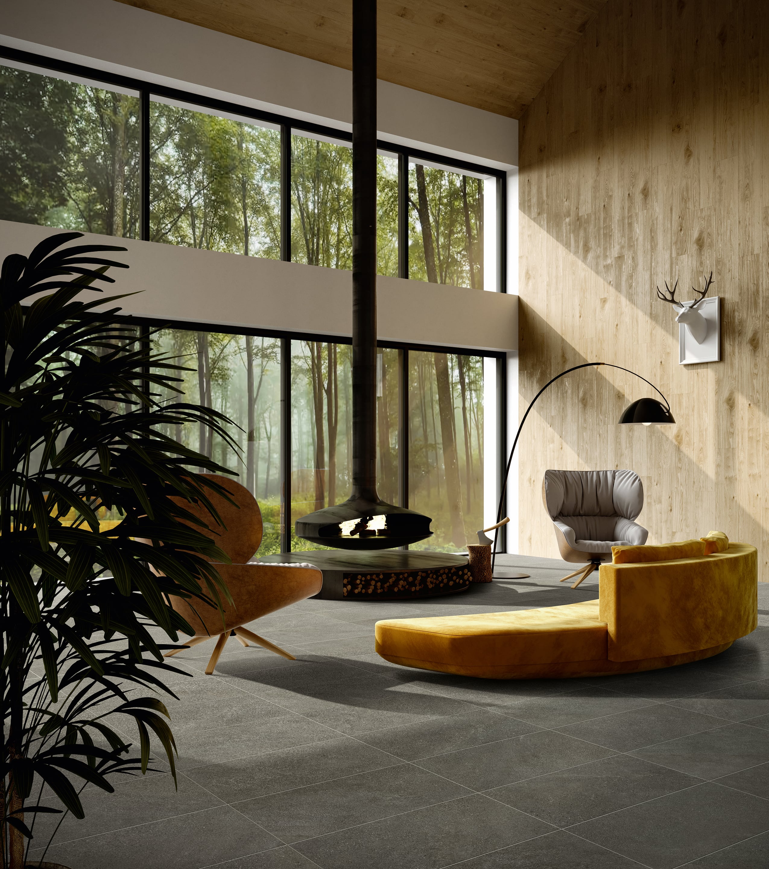 Tycoon 12x24 Matte Porcelain Tile in Storm Grey – MILE®stone