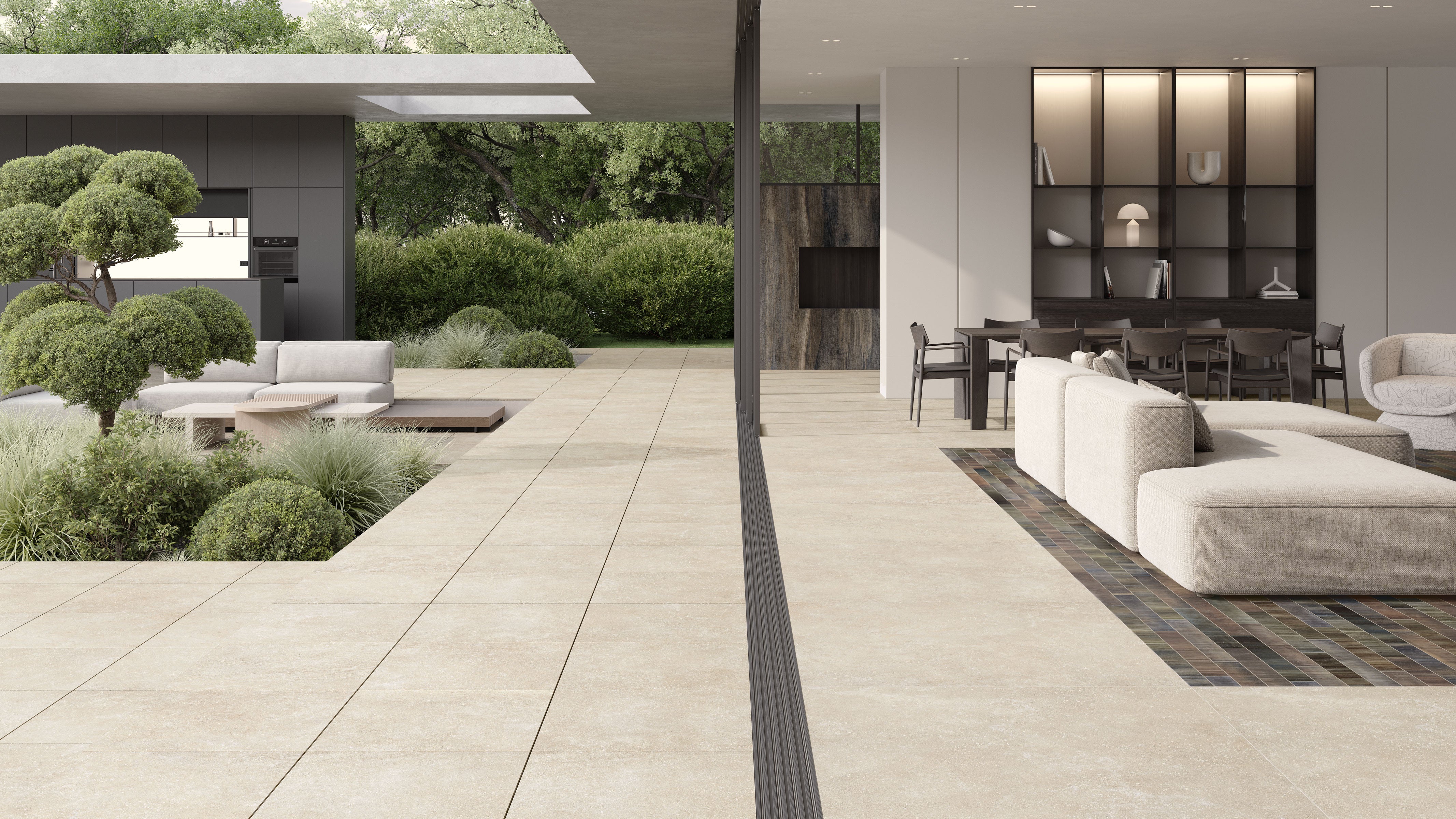 Untamed 48x110 Matte Porcelain Tile in Drift Plank