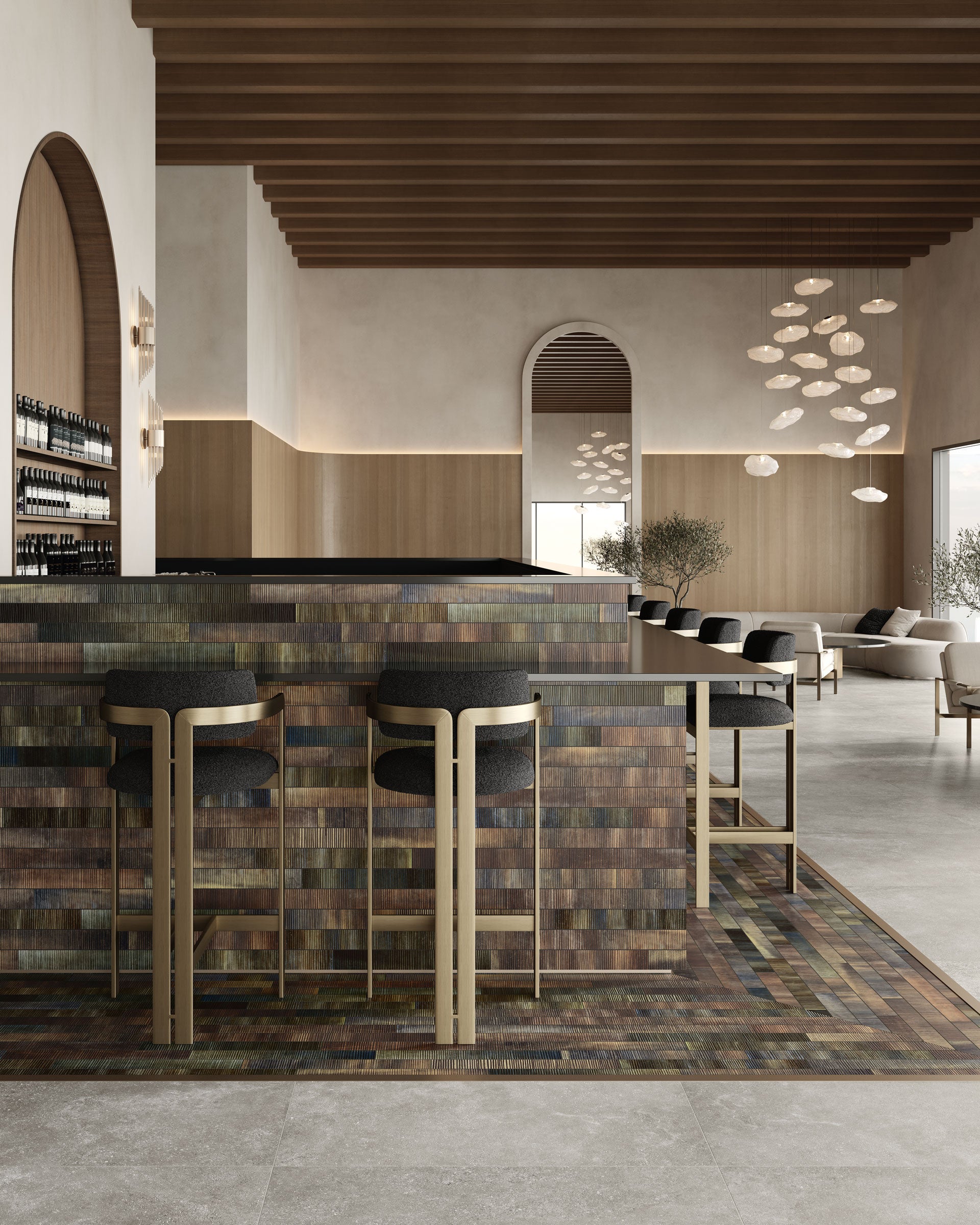 Untamed™ 24x48 Matte Porcelain Tile in Wander Cool