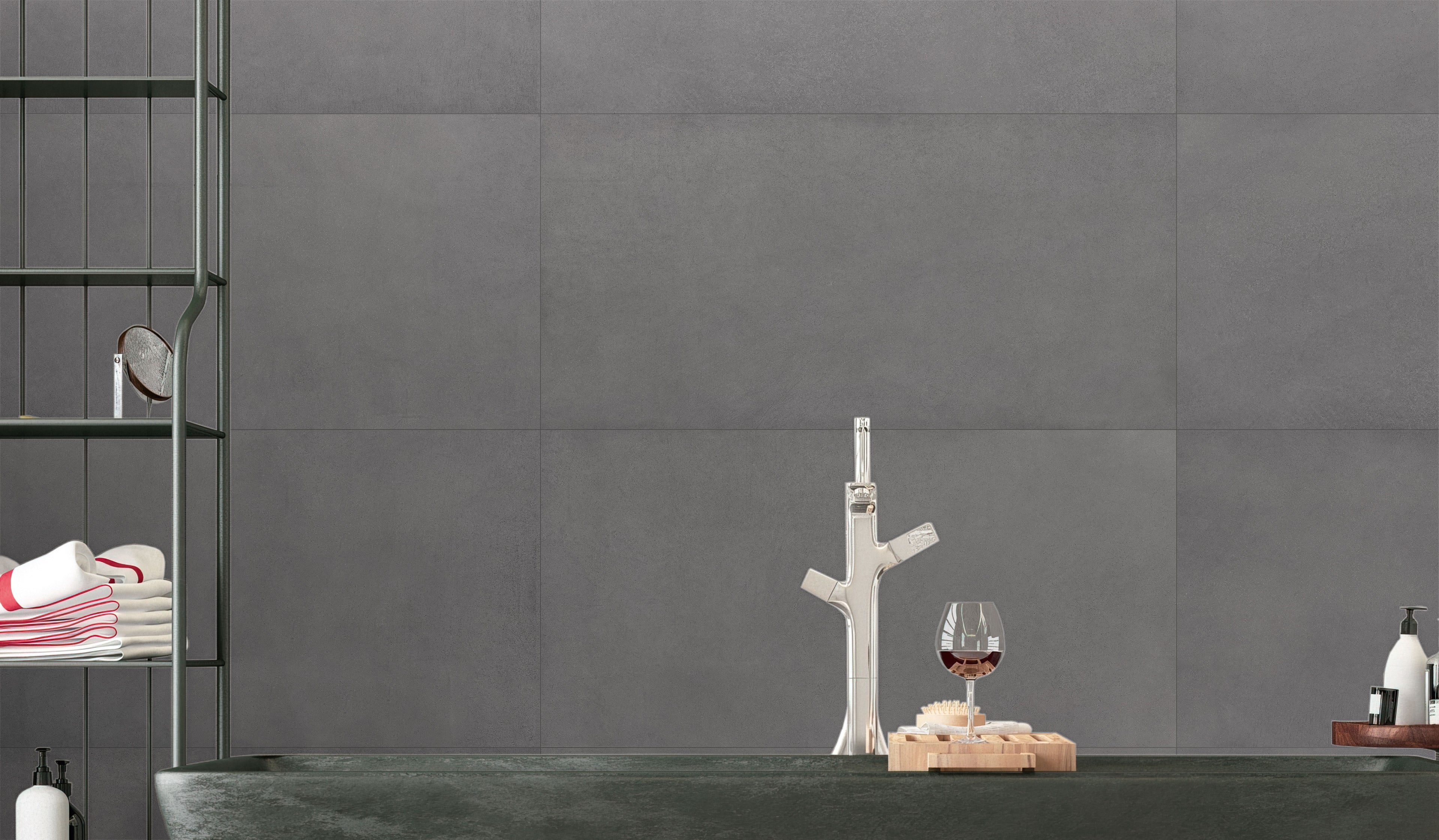 Urban Living 24x48 Matte Porcelain Tile in Titanium – MILE®stone