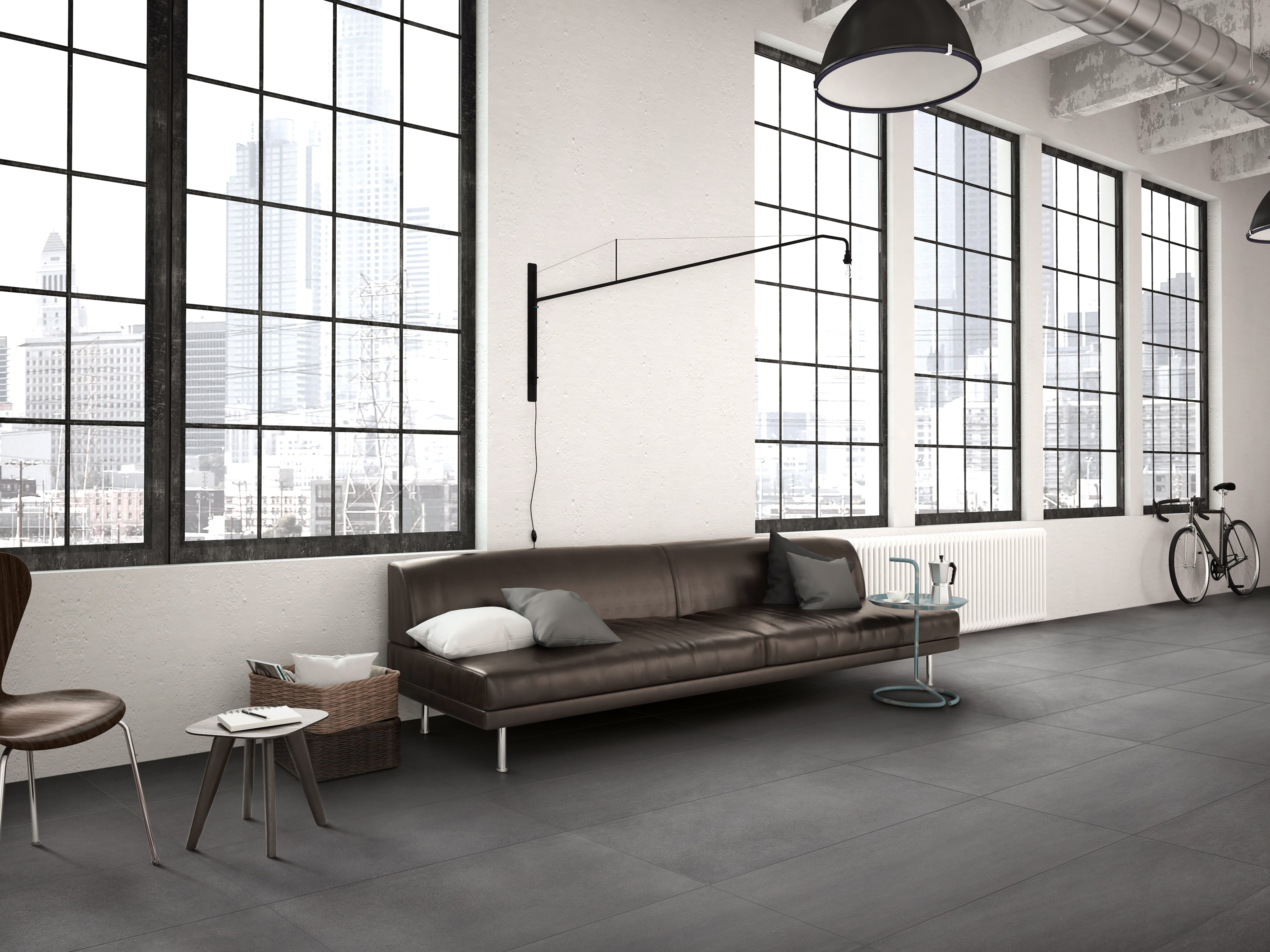 Urban Living 24x48 Matte Porcelain Tile in Titanium – MILE®stone