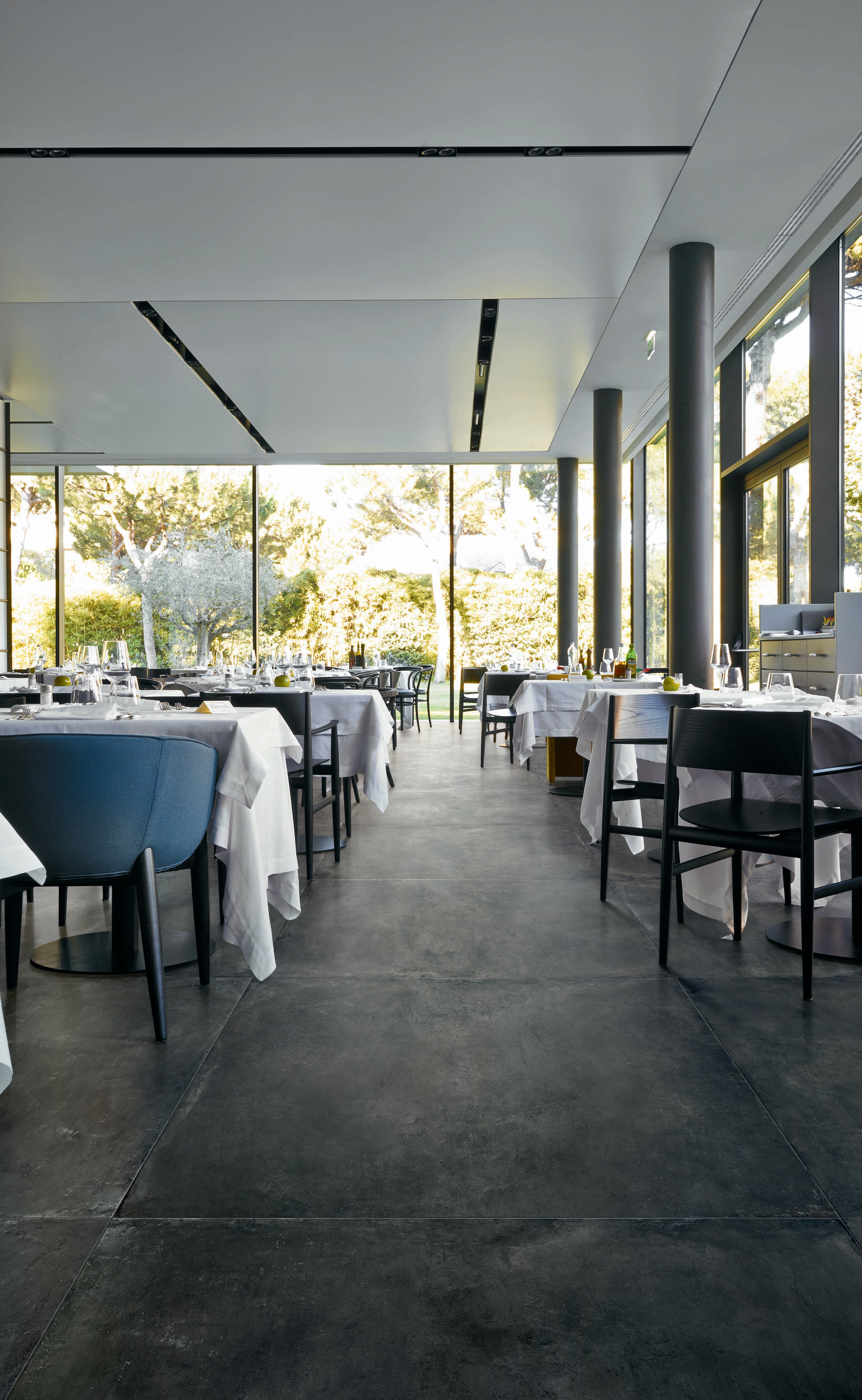 +One 48x48 Matte Porcelain Tile in Coal