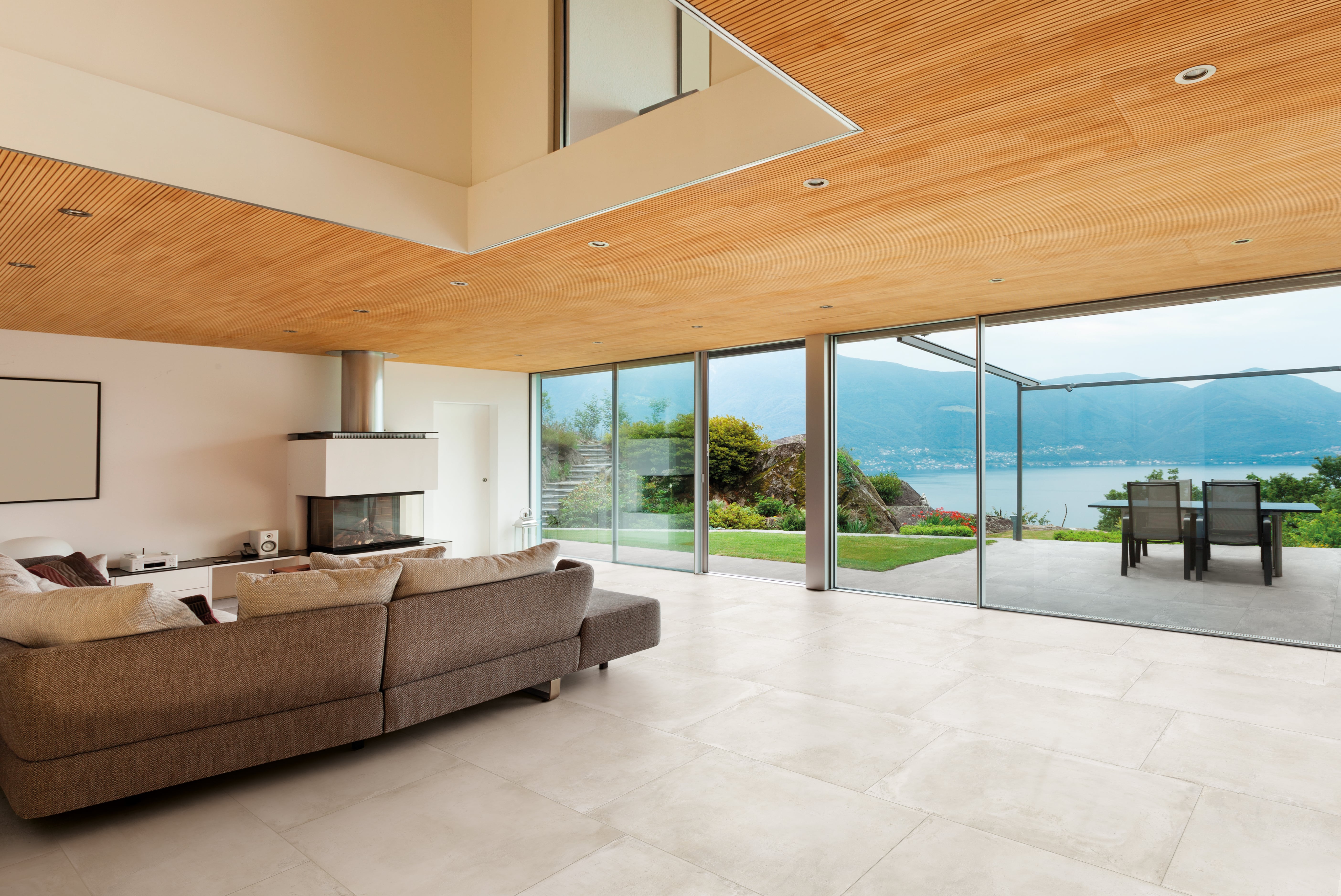 One 24x24 Grip Porcelain 2CM Paver Tile in Ash – MILE®stone