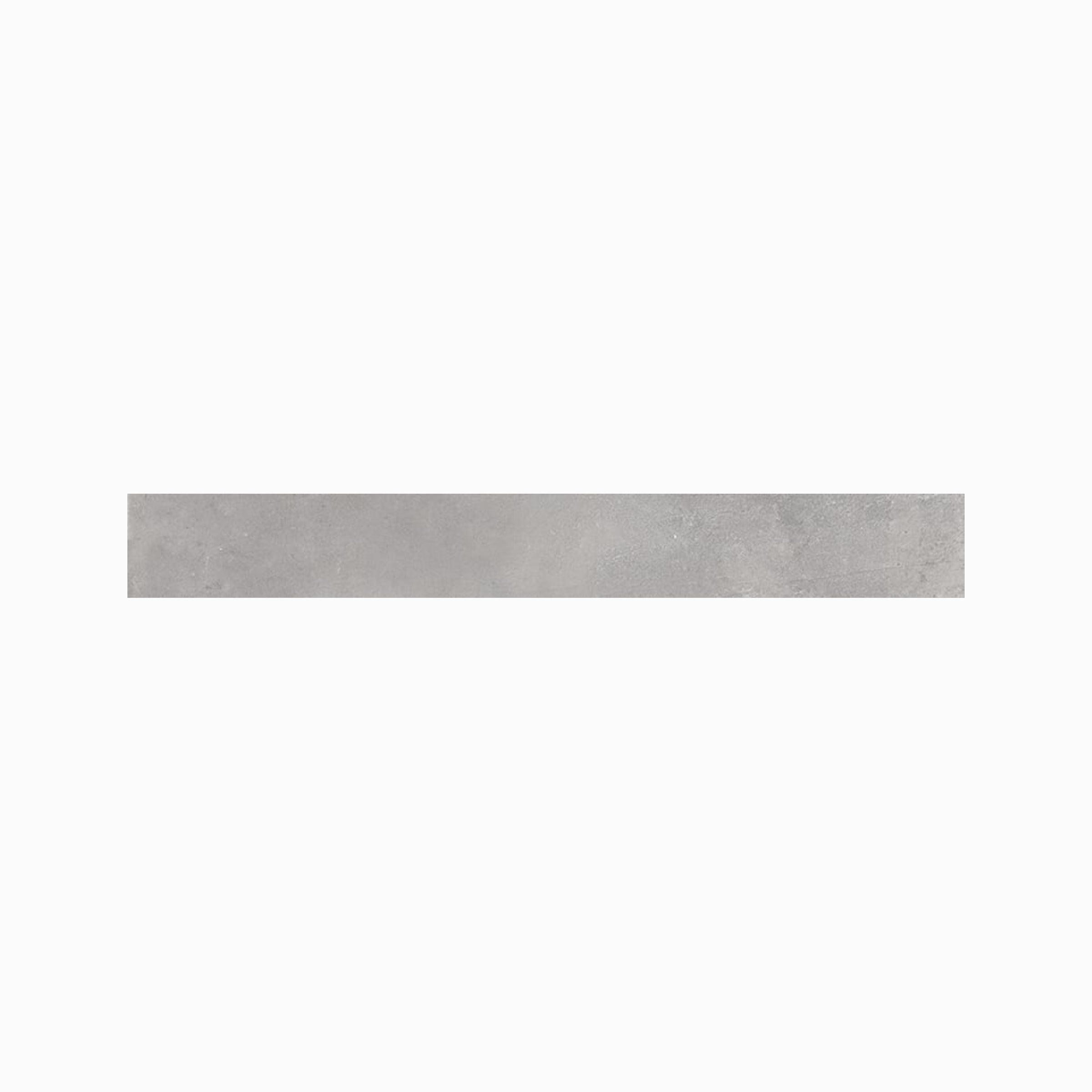 +One 3x24 Matte Porcelain Bullnose Tile in Ash