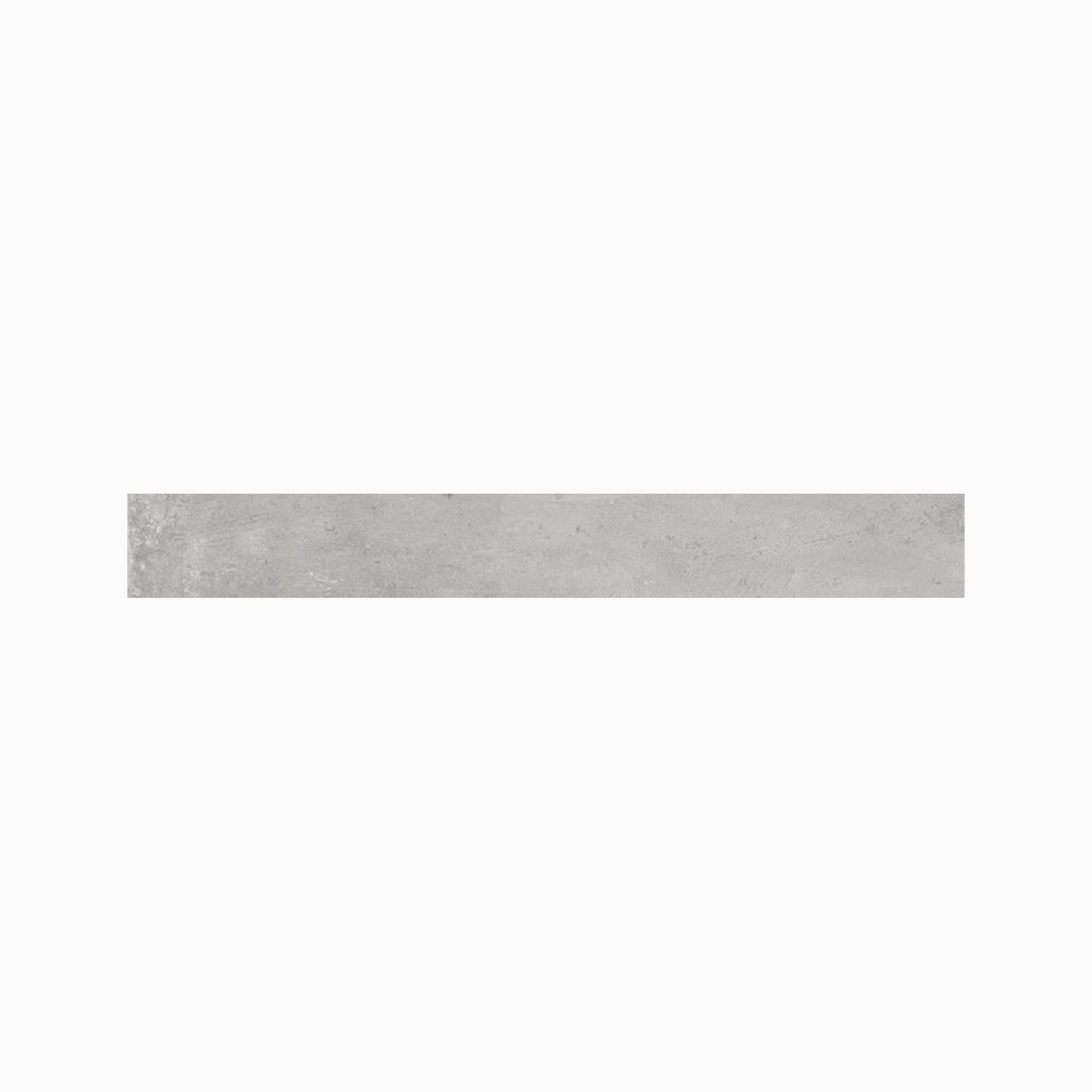 +One 3x24 Matte Porcelain Bullnose Tile in Ash