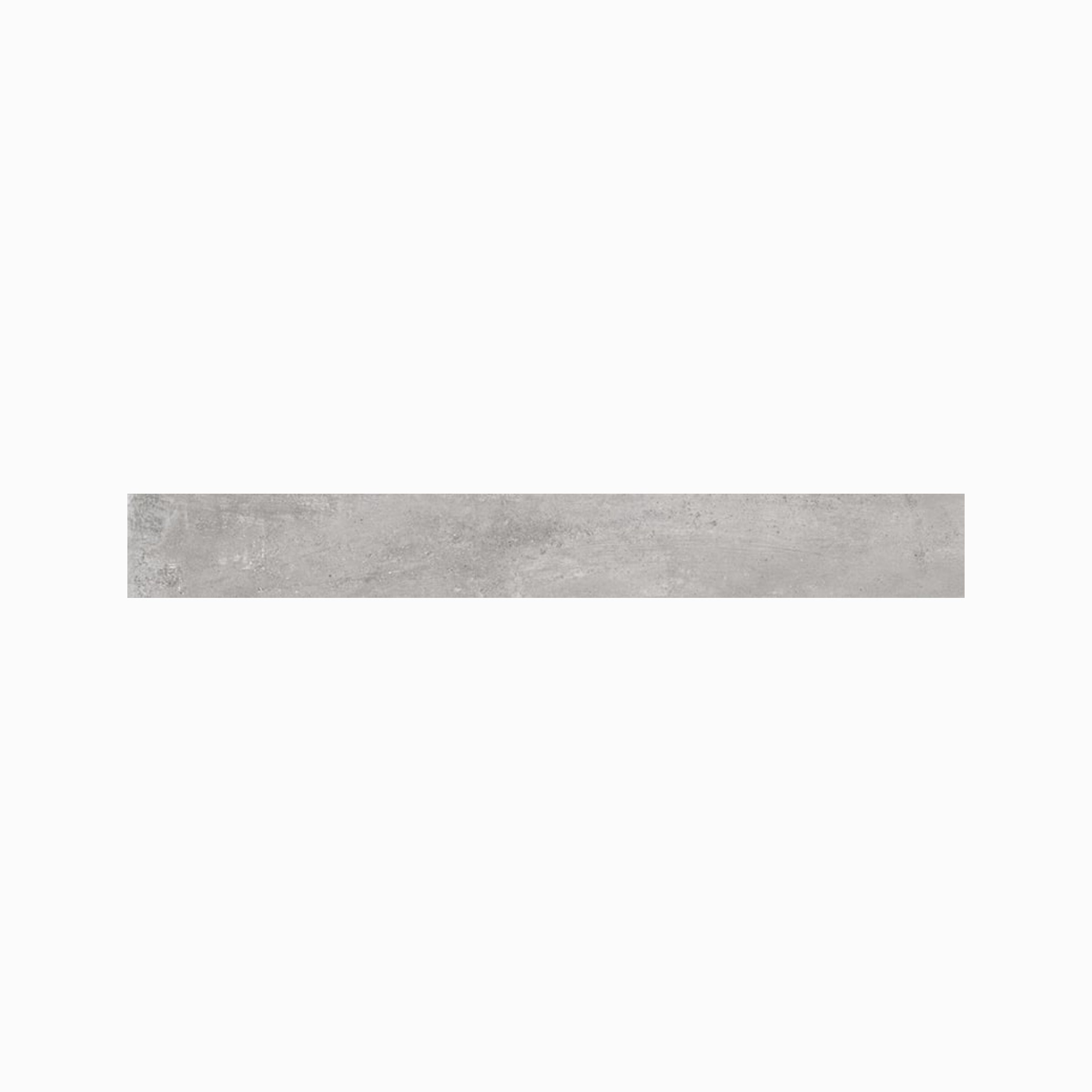 +One 3x24 Matte Porcelain Bullnose Tile in Ash