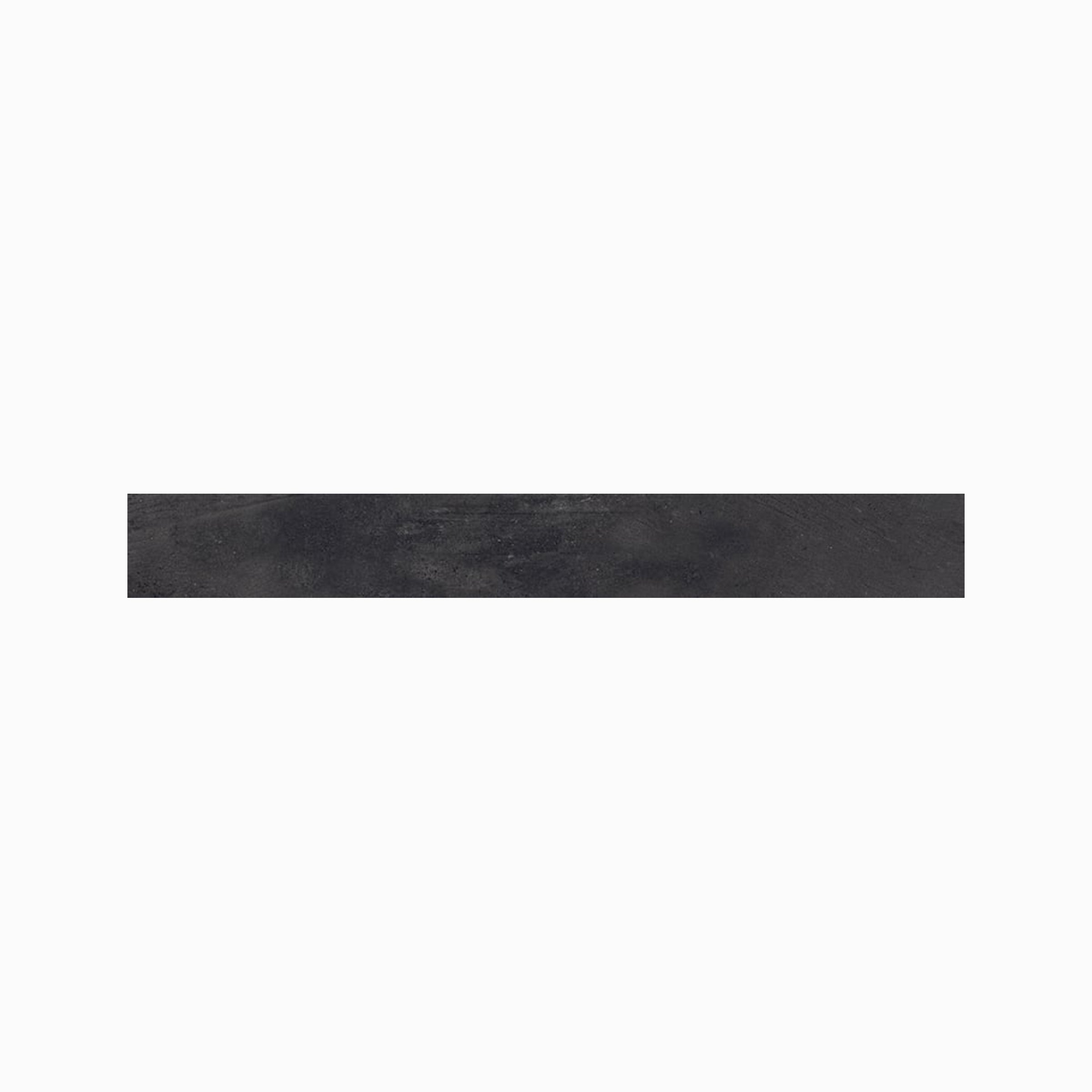 +One 3x24 Polished Porcelain Bullnose Tile in Coal