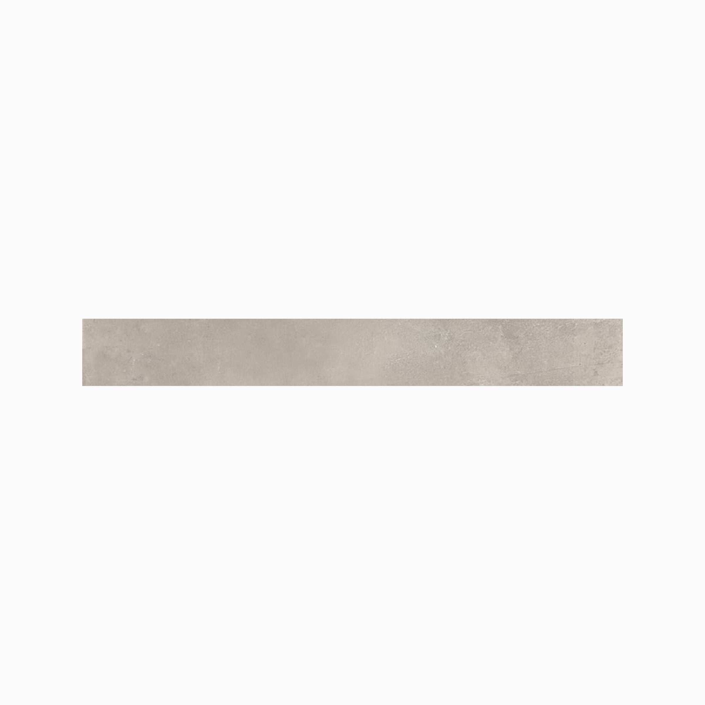 +One 3x24 Polished Porcelain Bullnose Tile in Greige