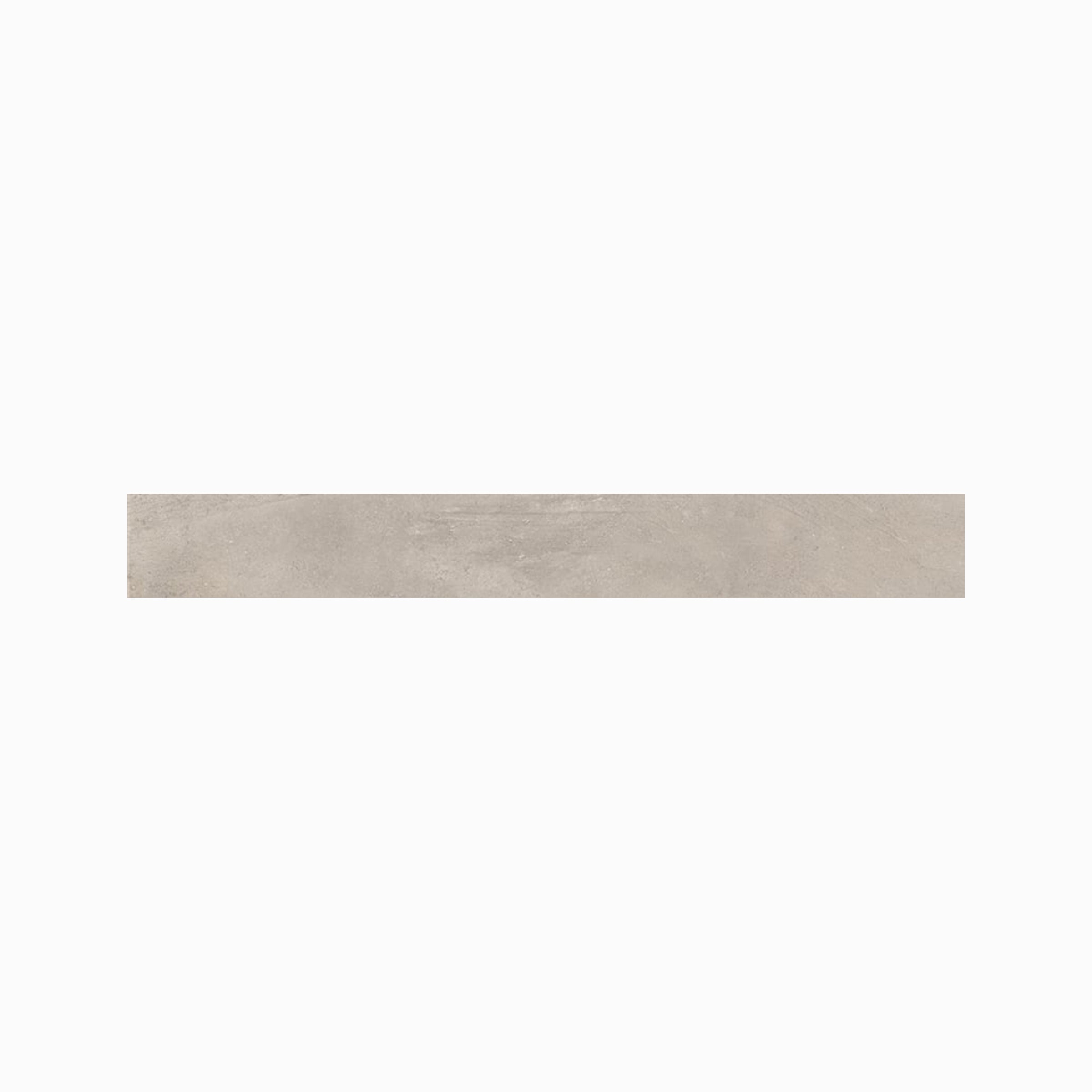 +One 3x24 Matte Porcelain Bullnose Tile in Greige