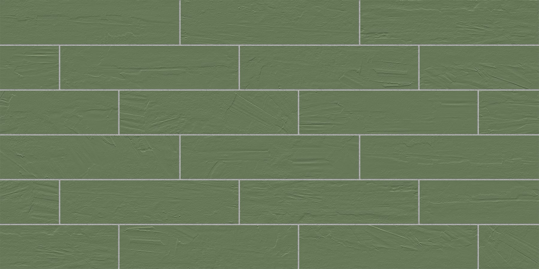 Plaster 2.0 6x24 Matte Porcelain Tile in Venetian Clover