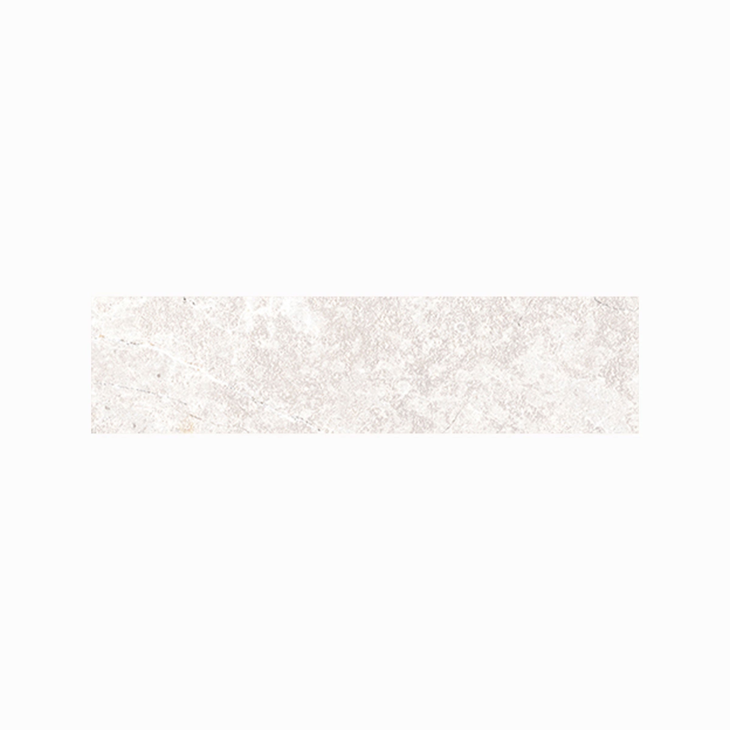 Rustic Stone 3x12 Matte Porcelain Bullnose Tile in White – MILE®stone