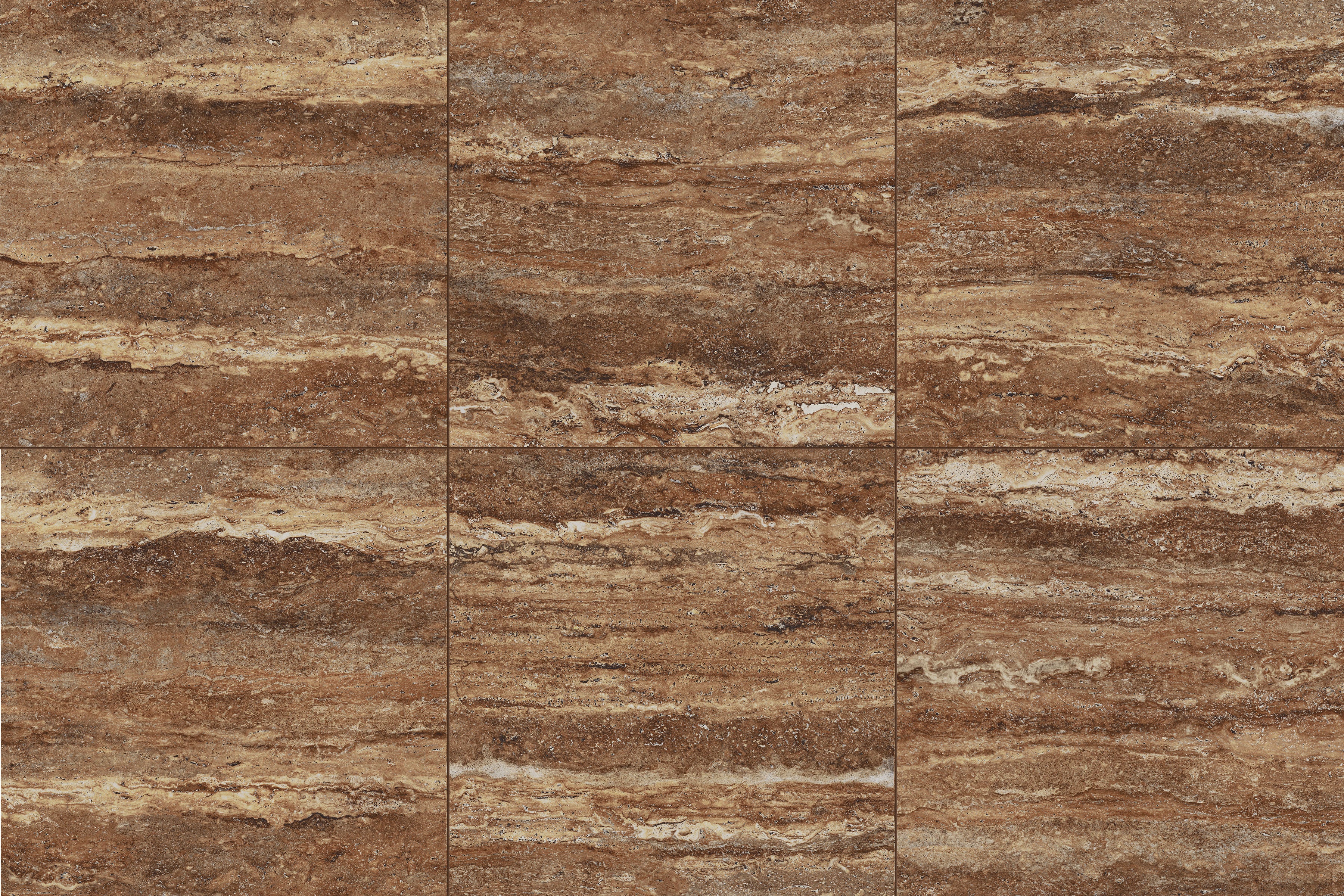 Travertine 24x24 Grip Porcelain 2CM Paver in Bold