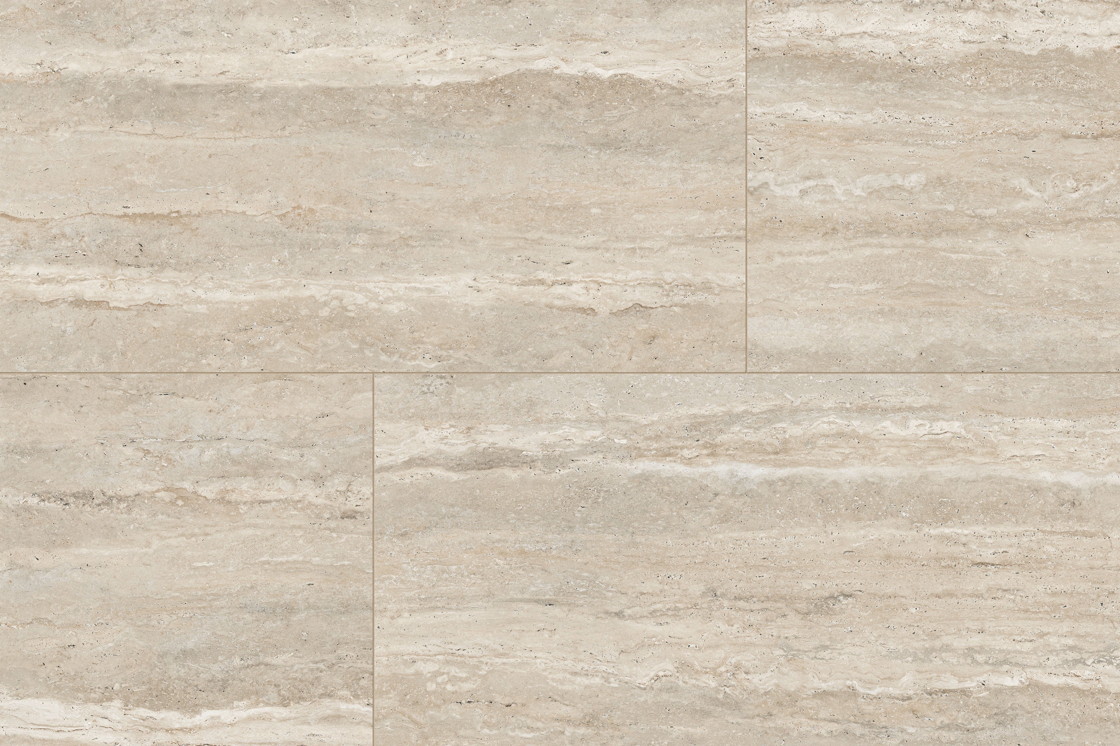 Travertine 24x48 Grip Porcelain 2CM Paver in Navona