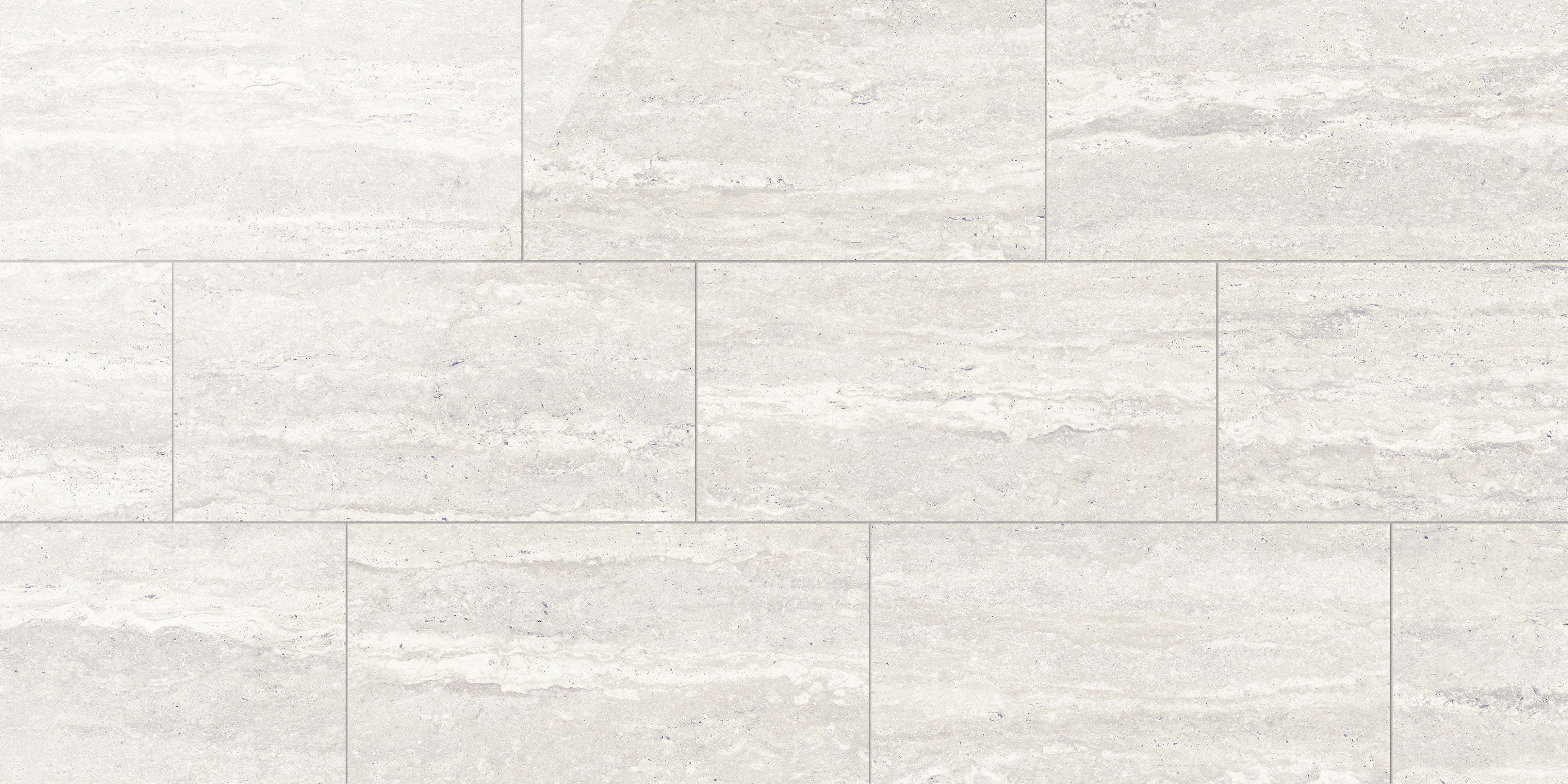 Travertine 12x24 Polished Porcelain Tile in Roman