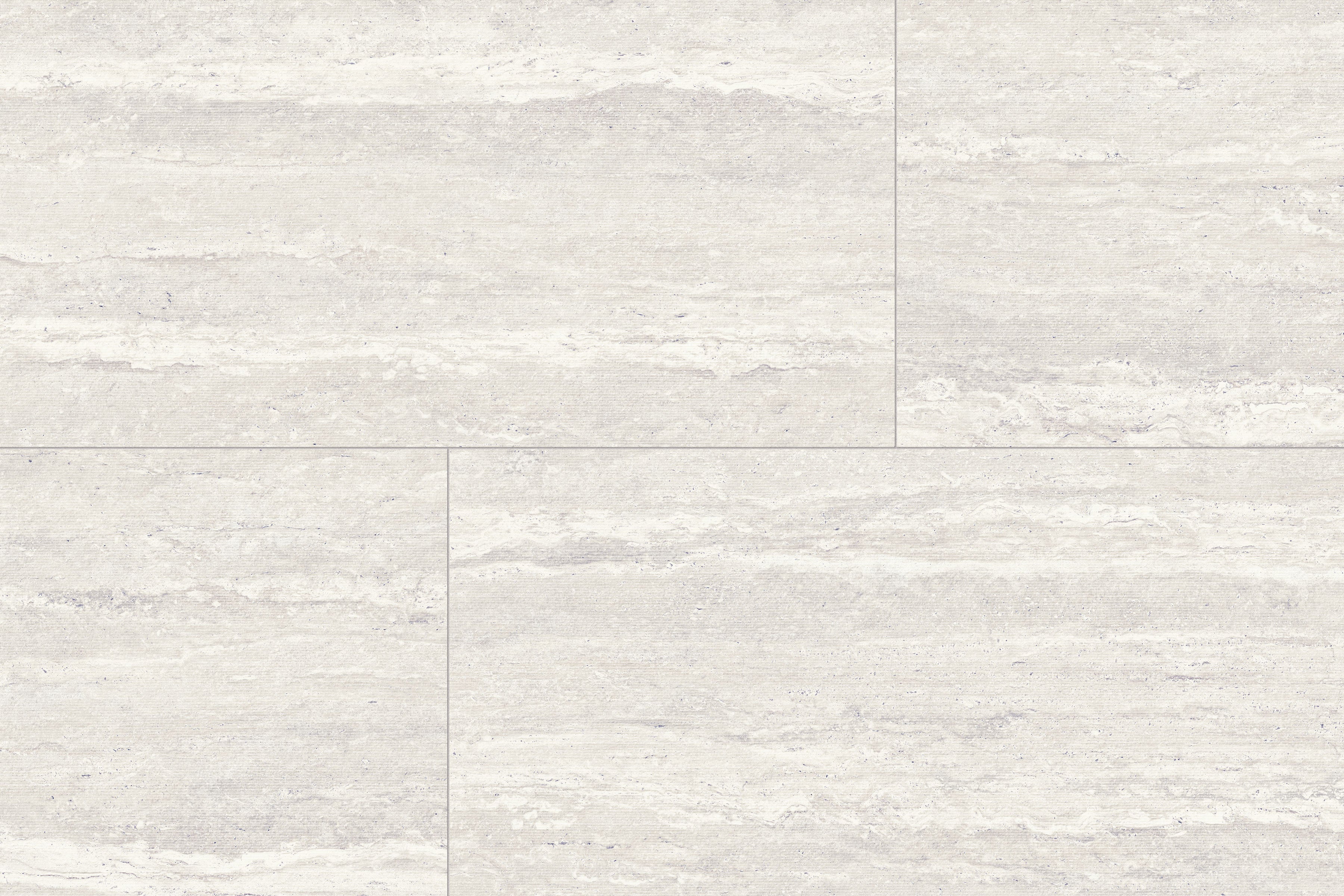 Travertine 24x48 Chiseled Porcelain Tile in Roman