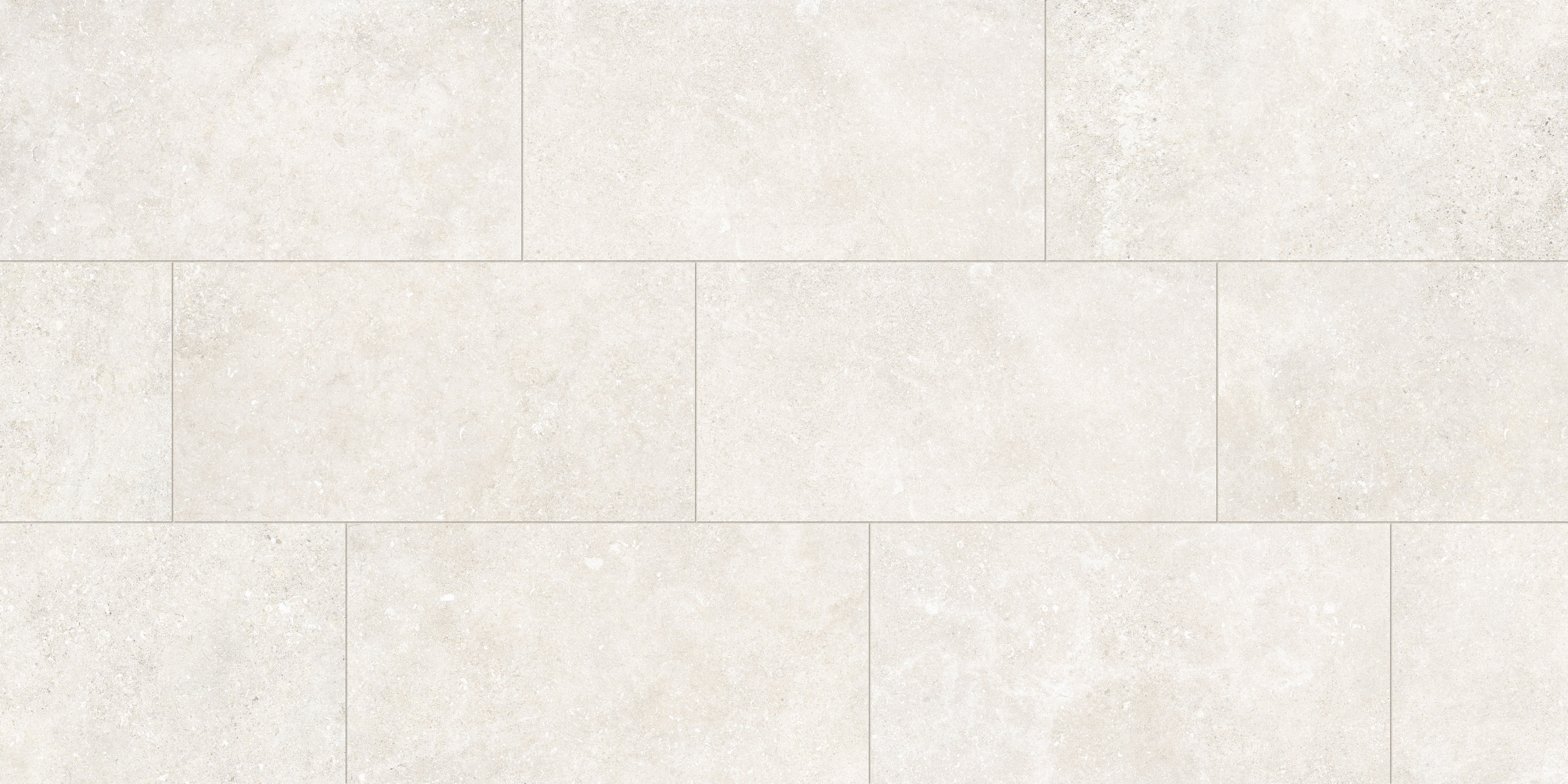 Untamed 12x24 Matte Porcelain Tile in Wander White