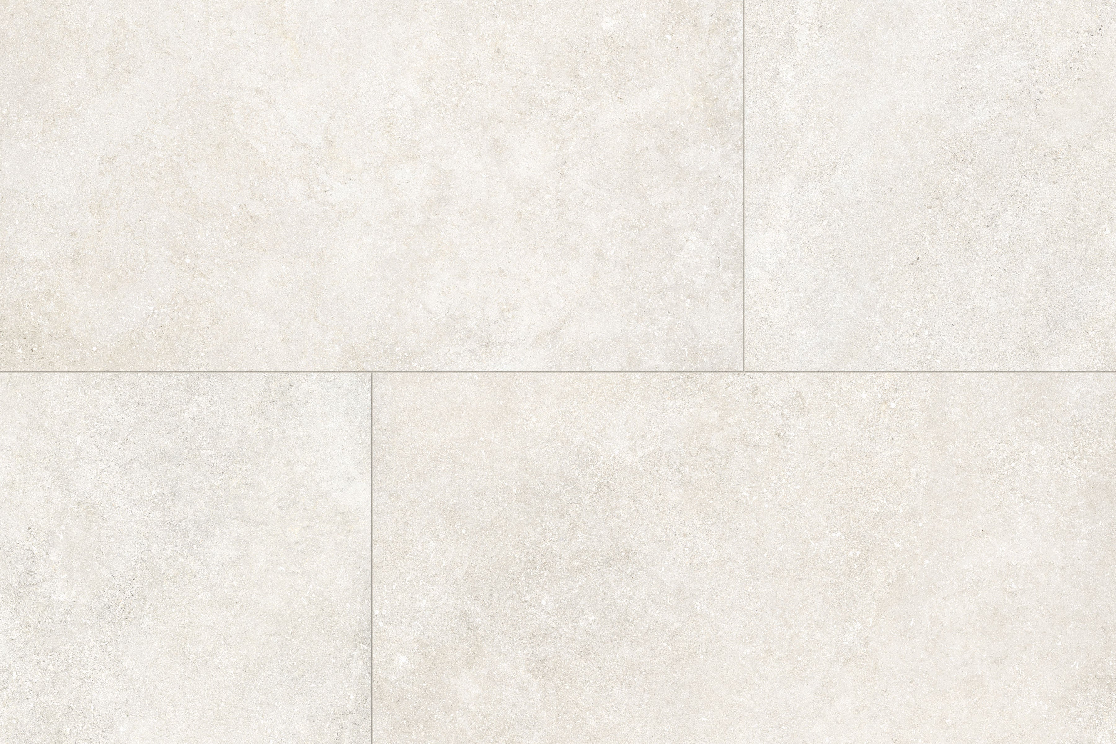Untamed 24x48 Matte Porcelain Tile in Wander White