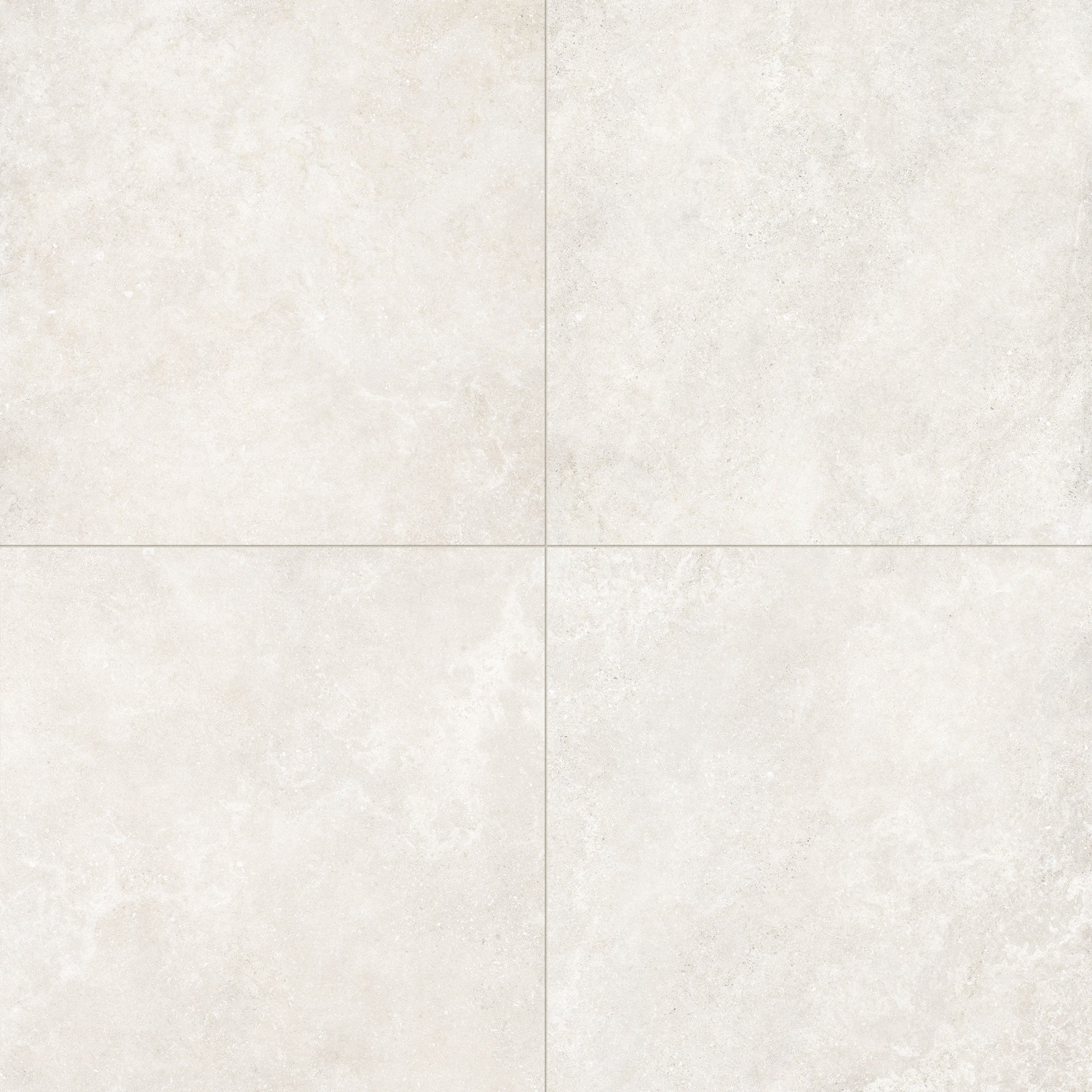 Untamed 48x48 Matte Porcelain Tile in Wander White